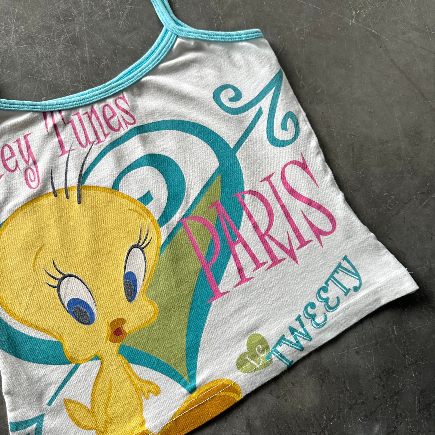 Vintage Tweety Bird Looney Tunes Tank Size M