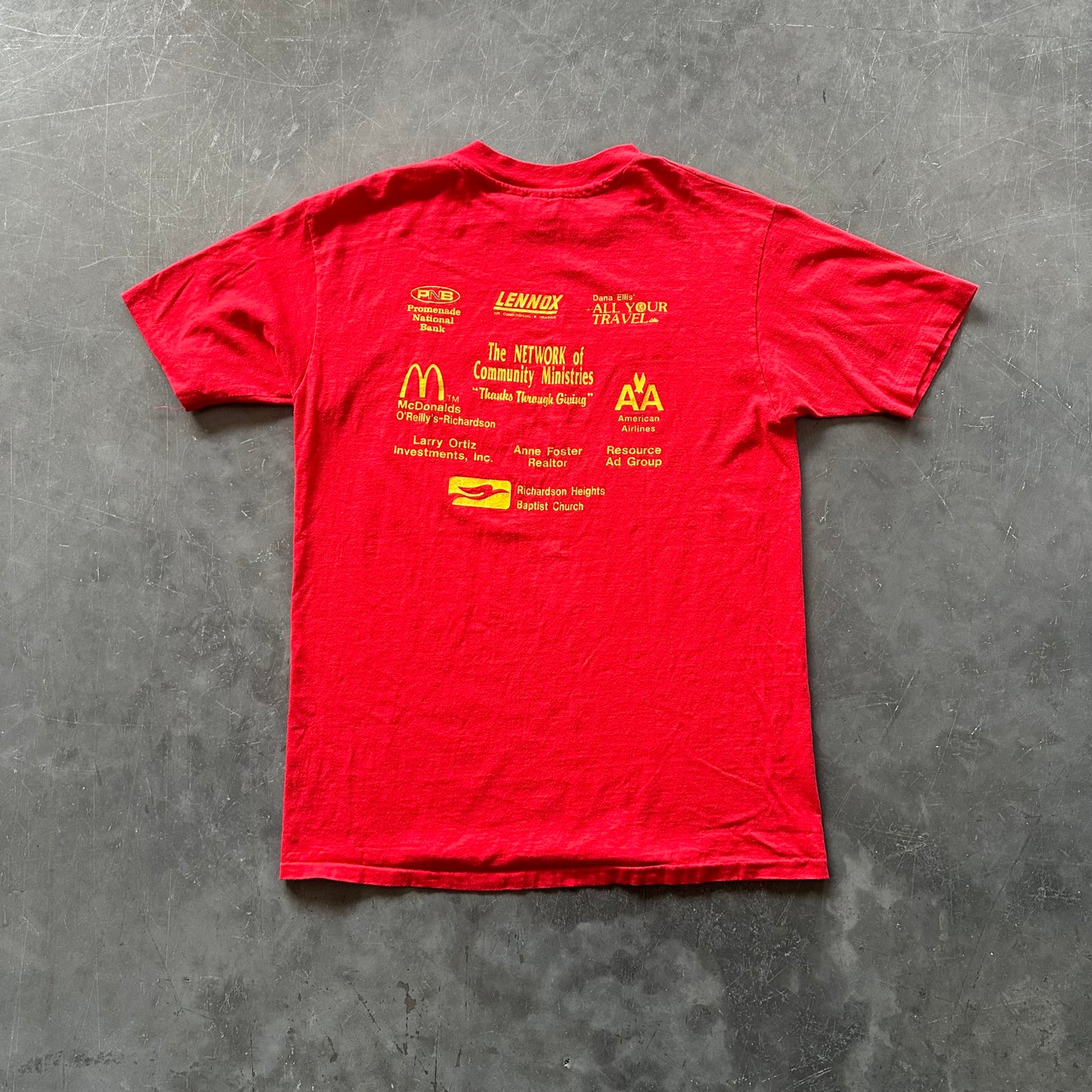 Vintage 1986 10k Tee Size Large