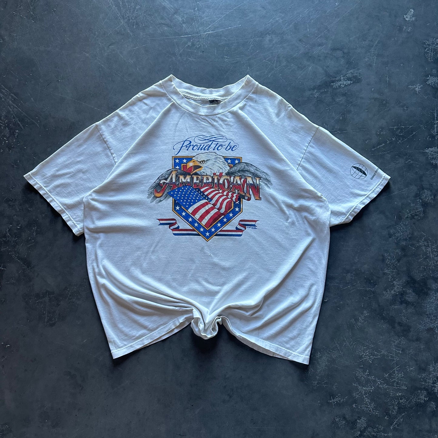 Vintage Proud to be American Tee Size XL