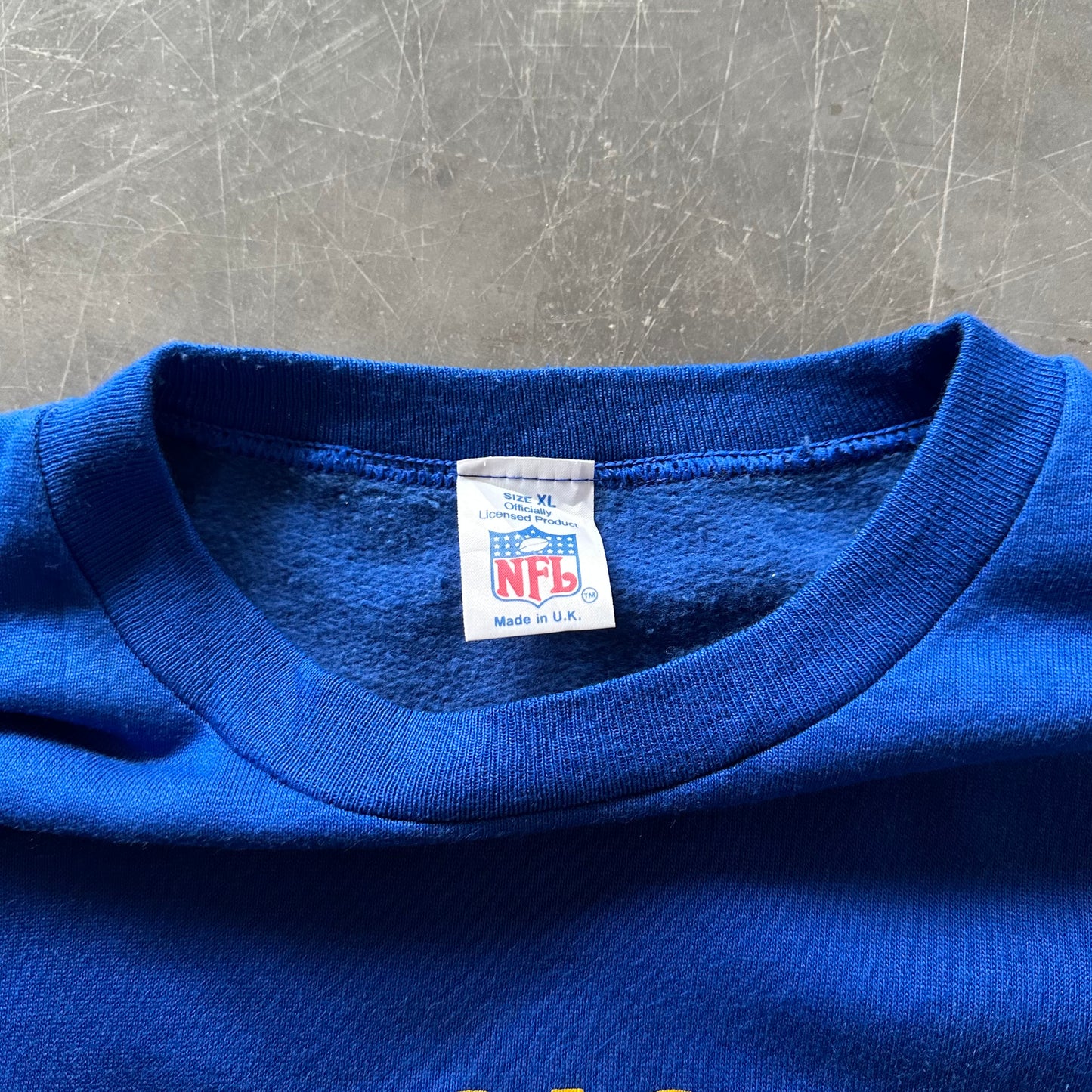 1987 Rams vs Broncos Sweatshirt Size Large