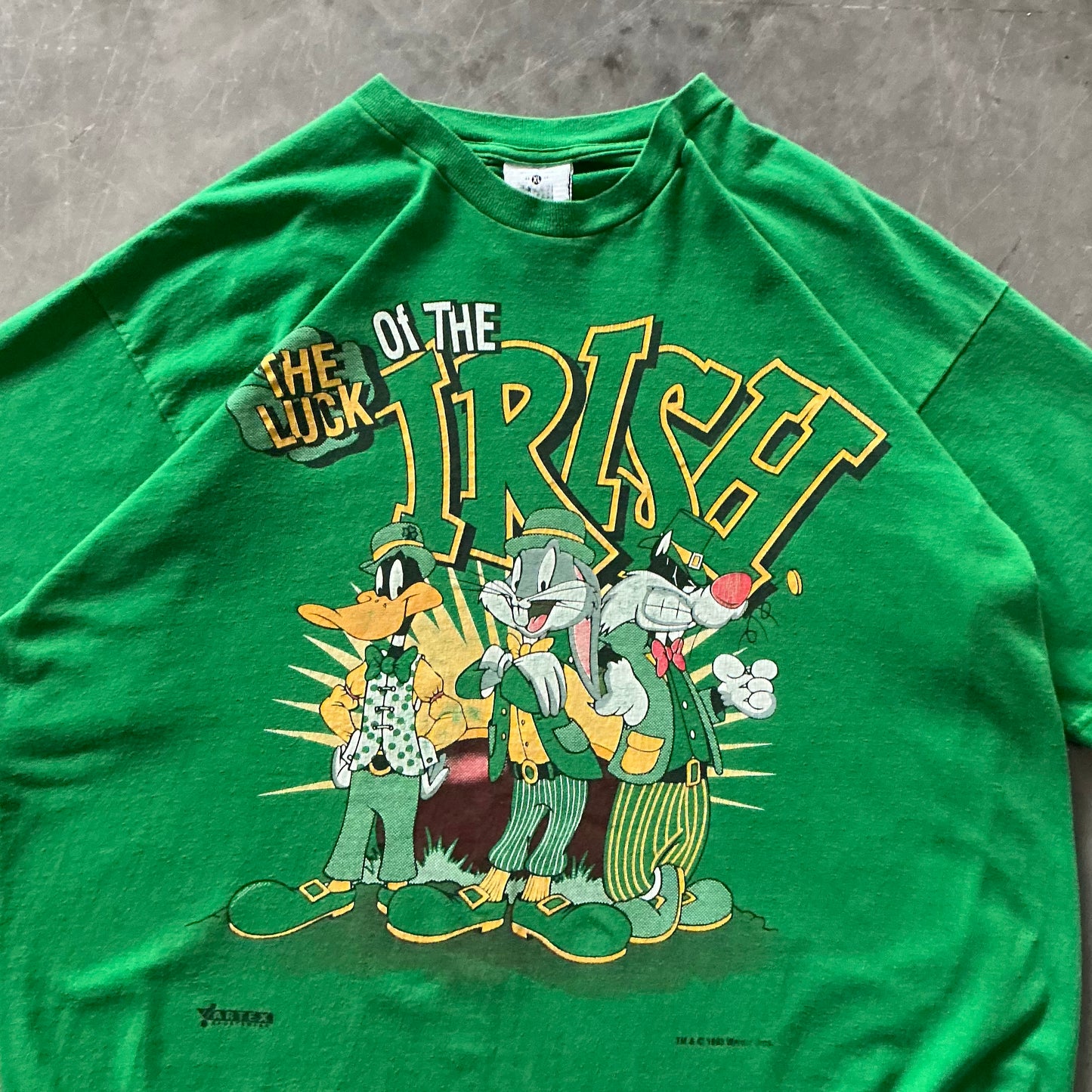 1993 Looney Tunes Irish Tee L/XL