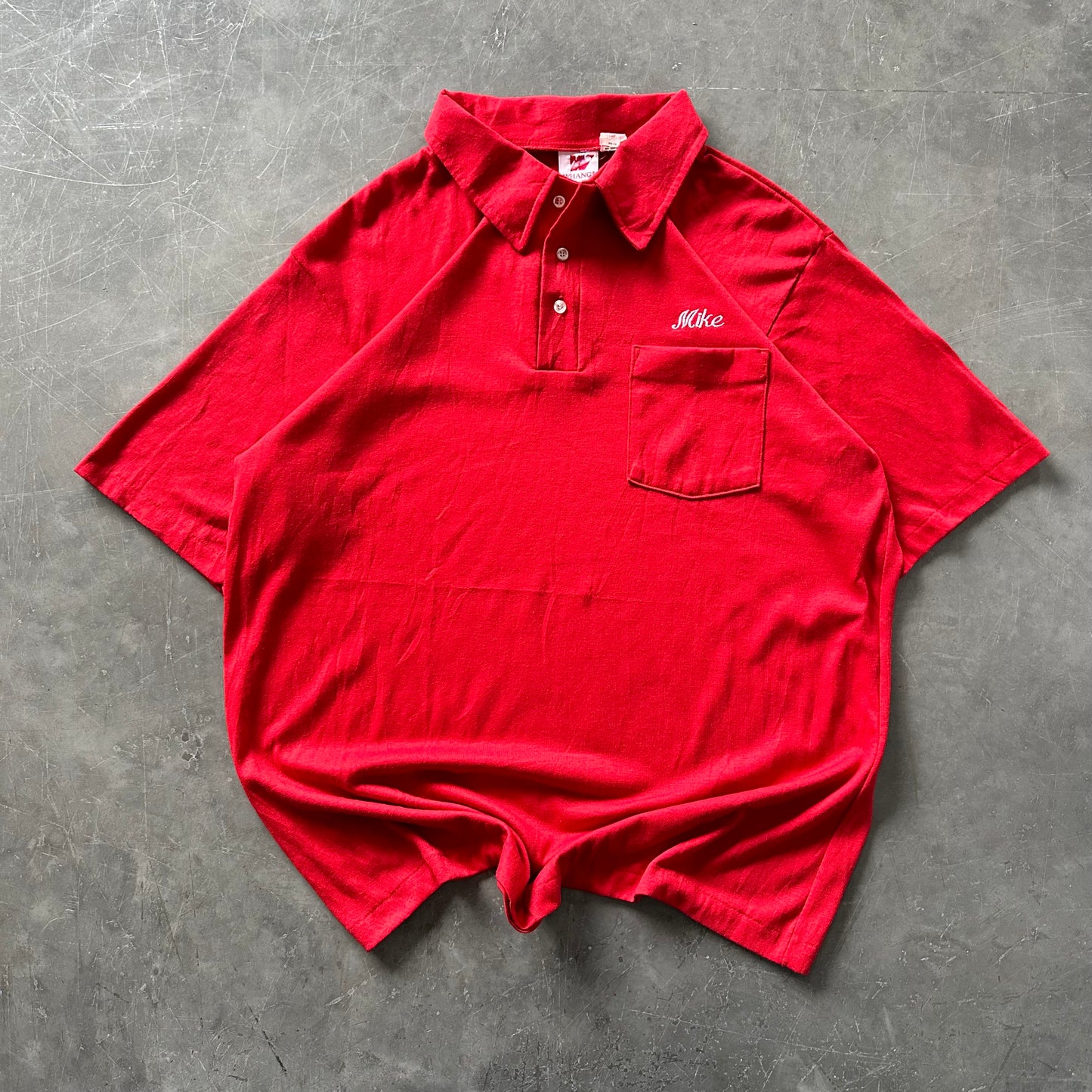 90's Vintage 'Mike' Polo Shirt Size XL