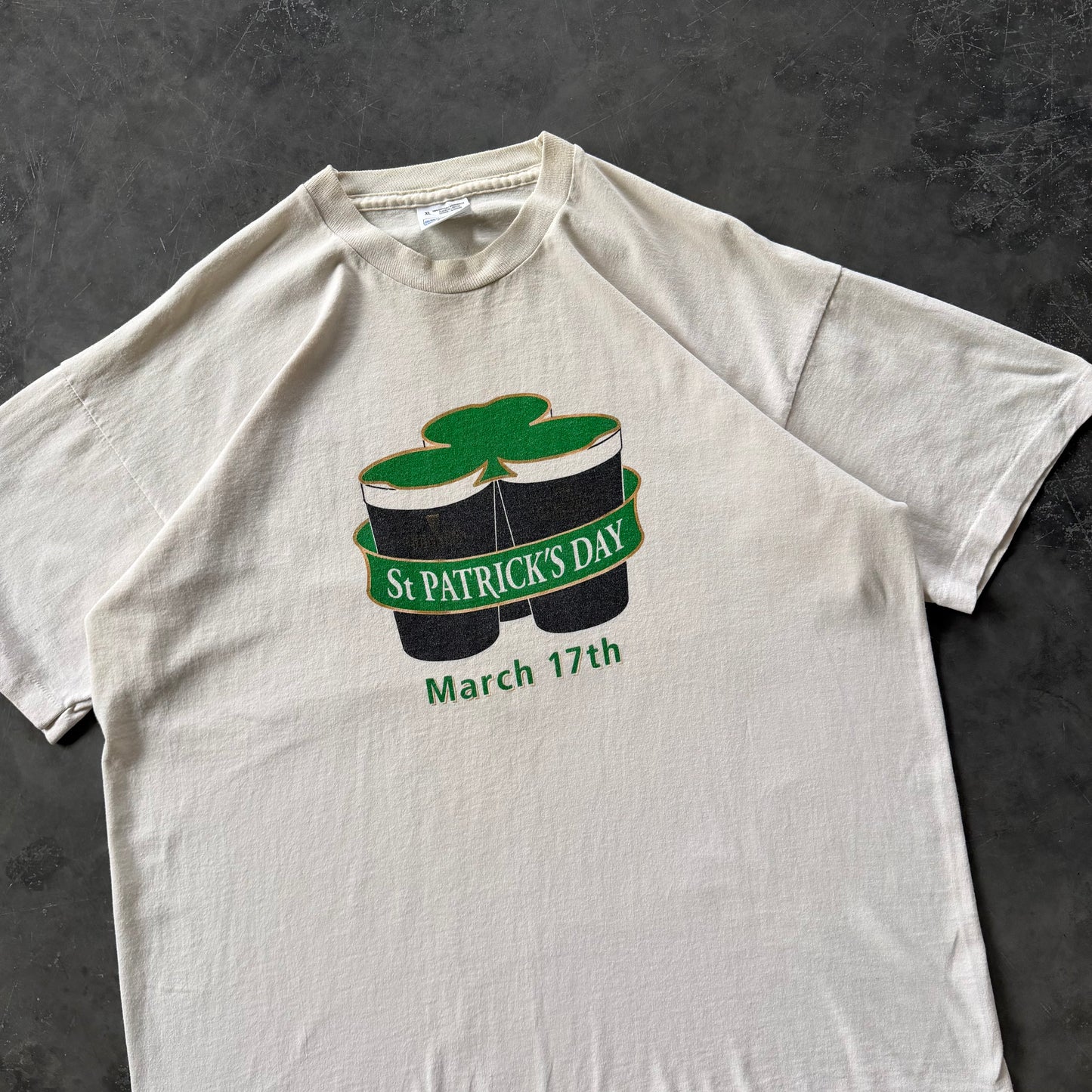Vintage Guinness St Patricks Tee Size XL
