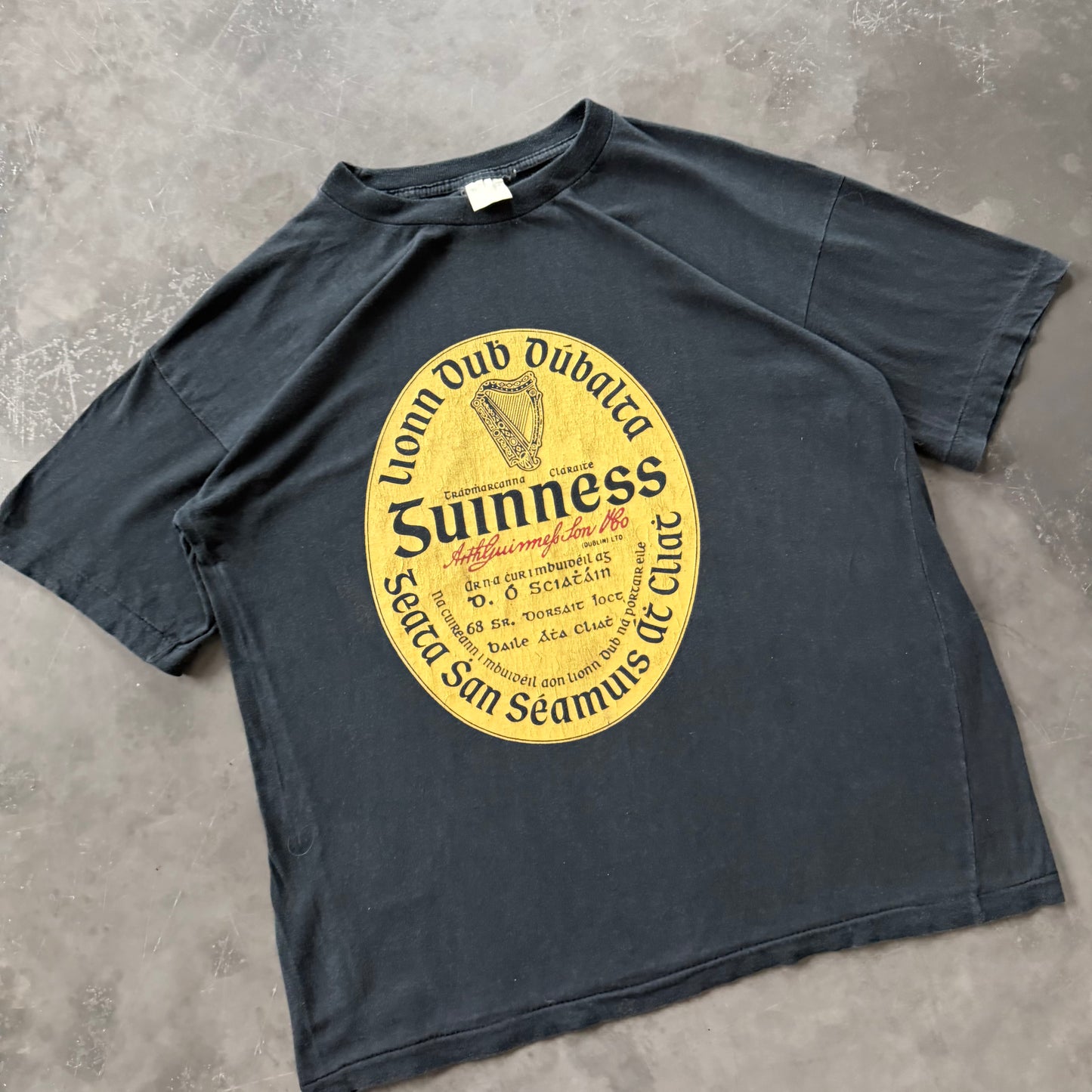 90's Vintage Guinness Tee Size Large
