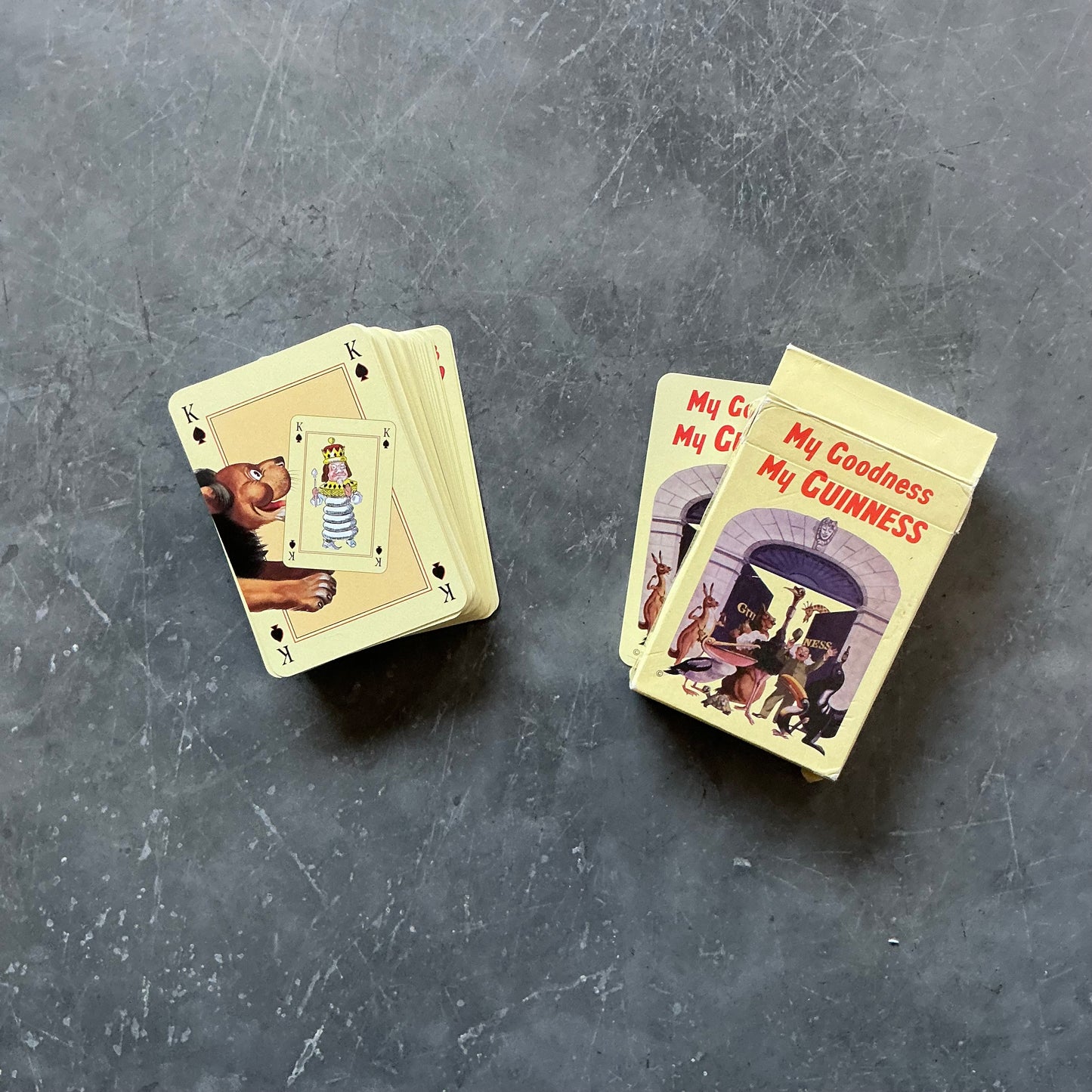 Vintage Guinness Playing Cards