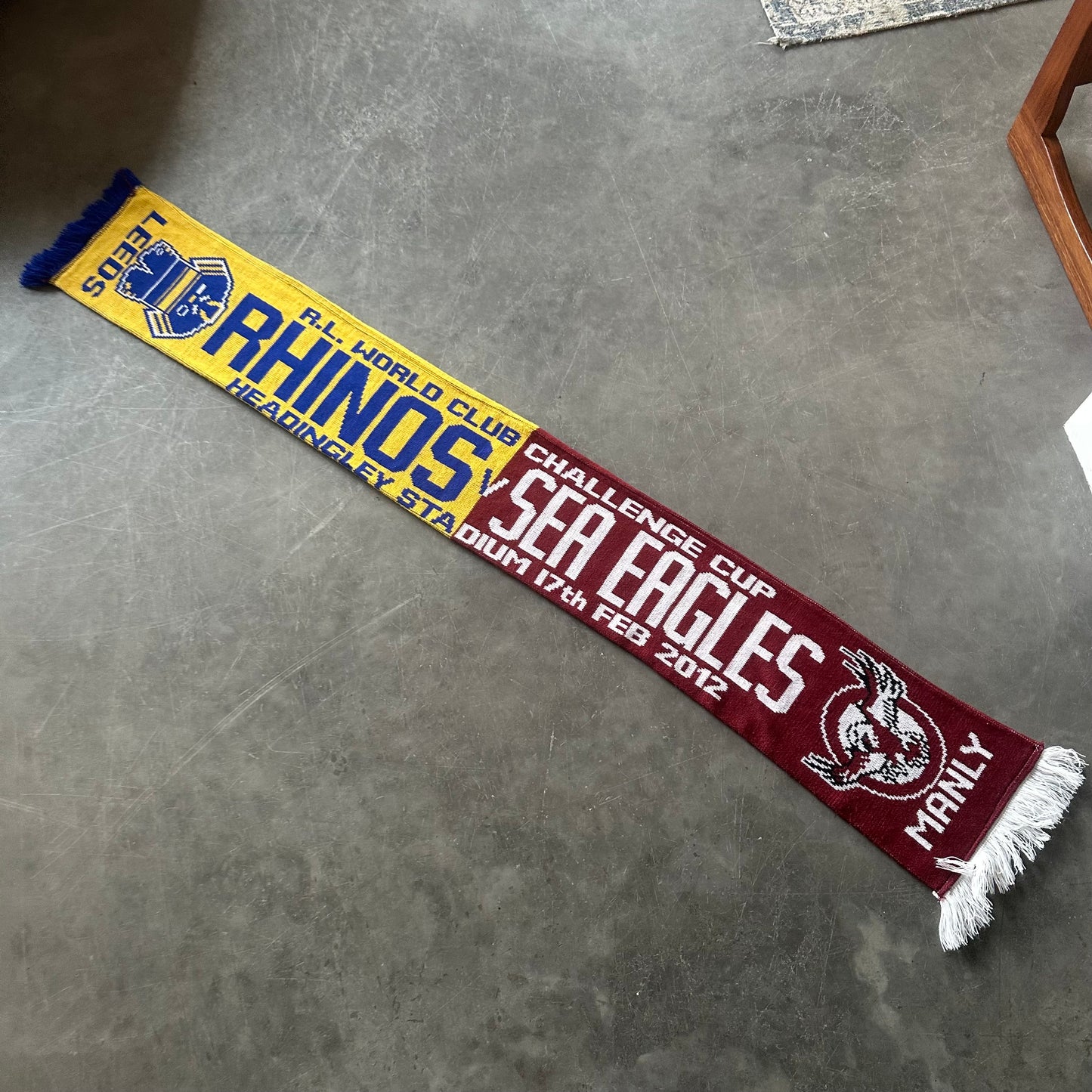 Half & Half Rugby Scarf