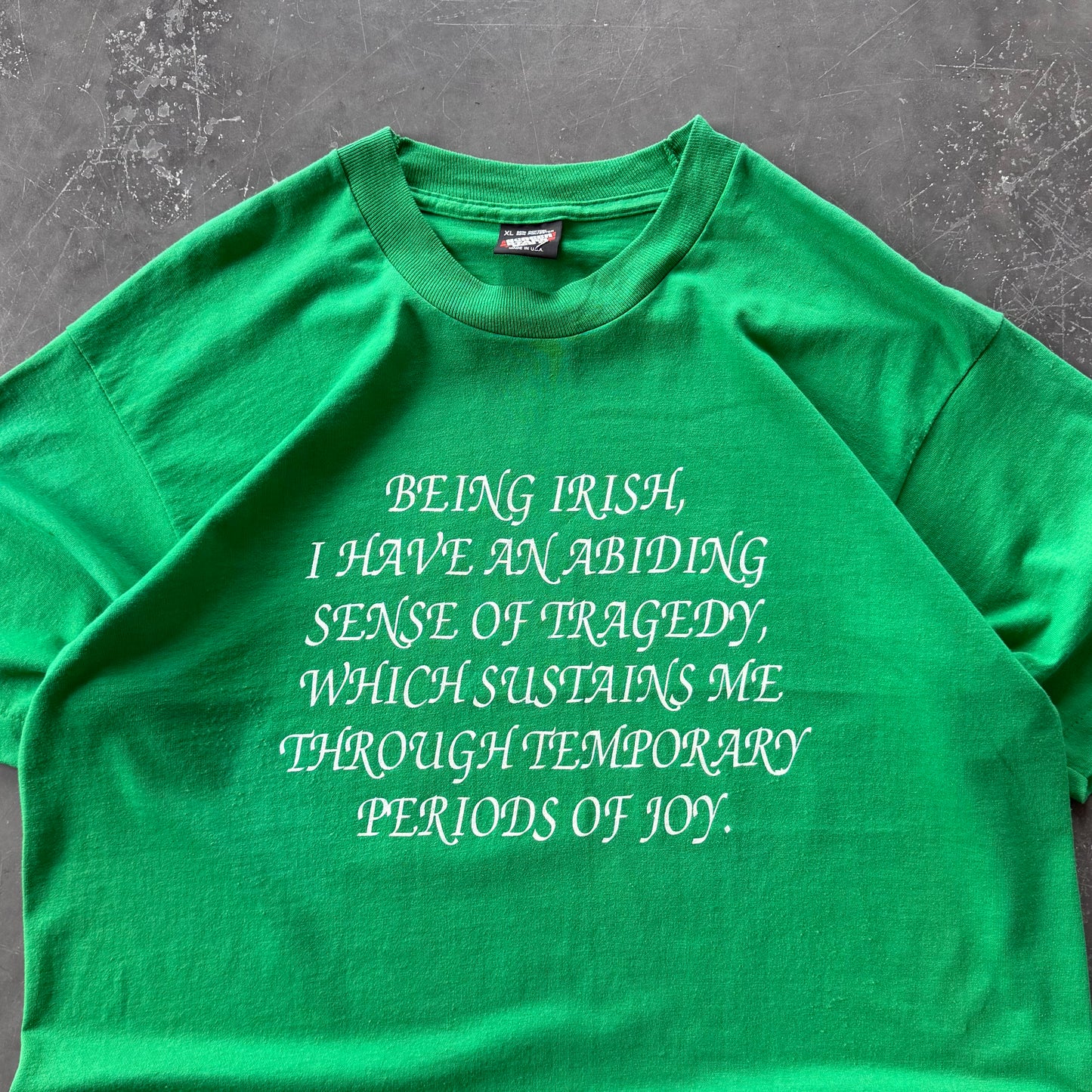 90’s Irish Tragedy Tee Size Large