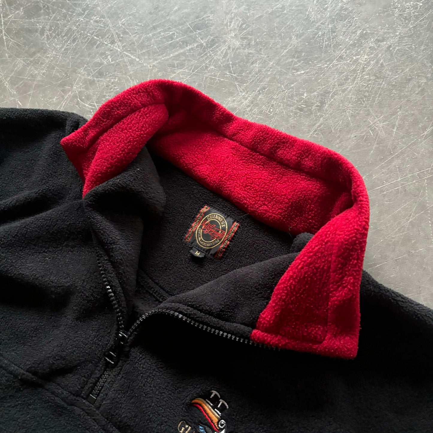 Vintage Guinness Fleece Size M