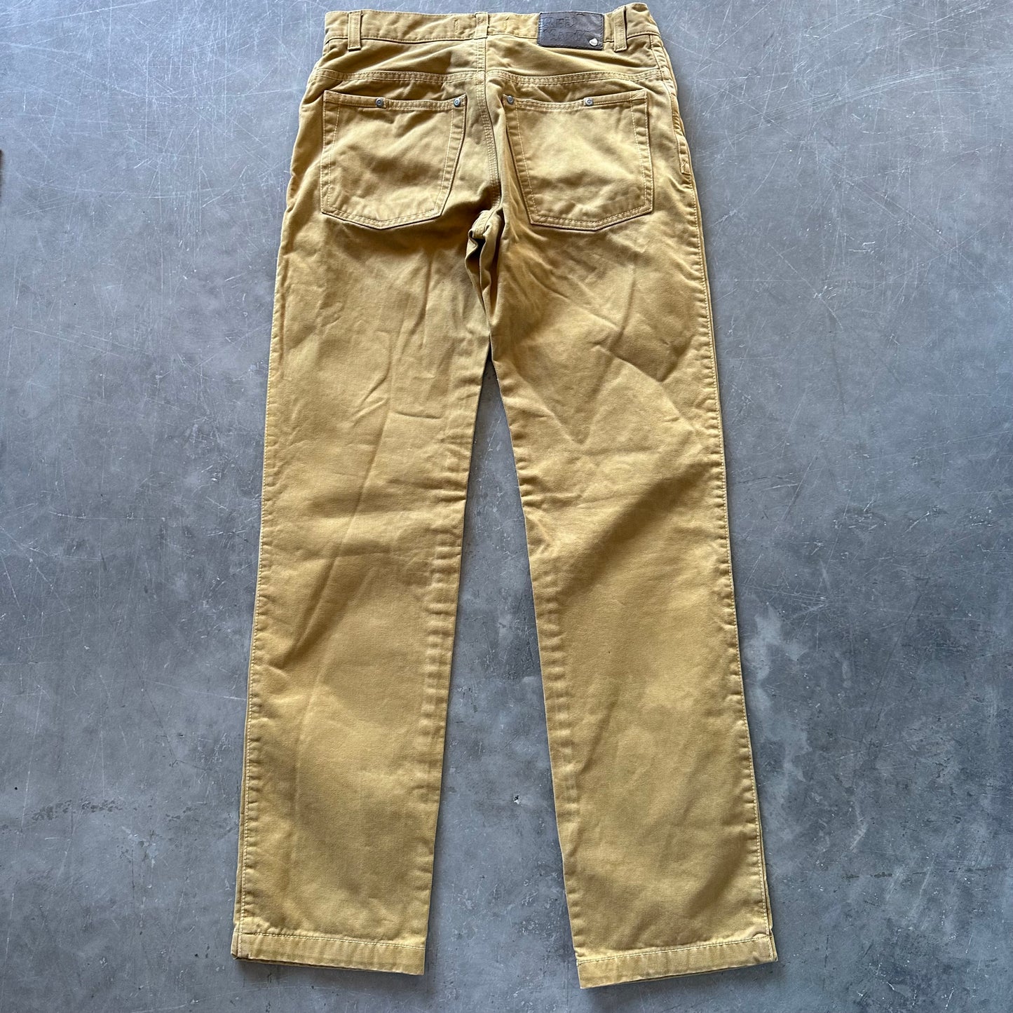 Vintage Red Mark Canvas Trousers W32