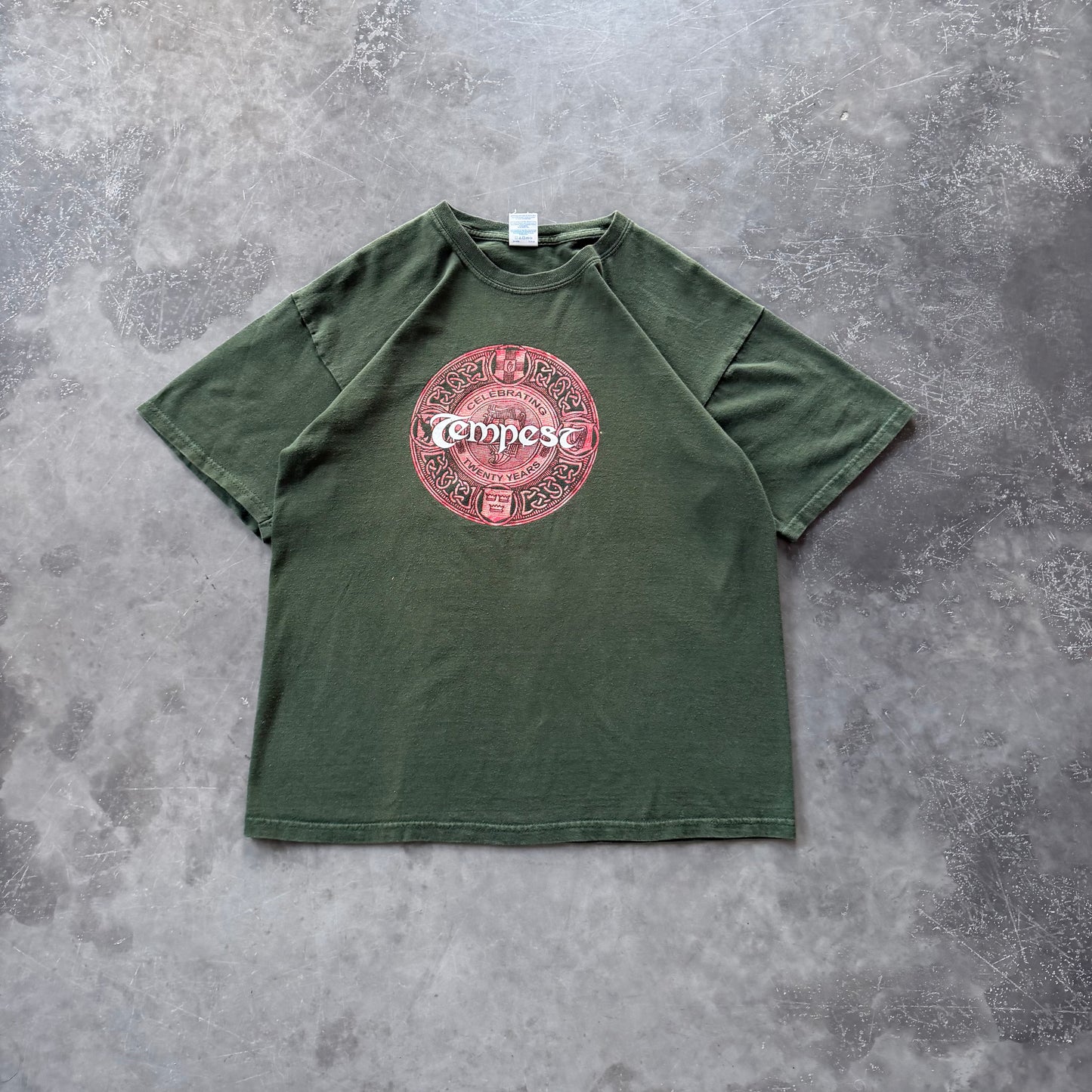 Tempest 20 Years Tour Tee Size Medium