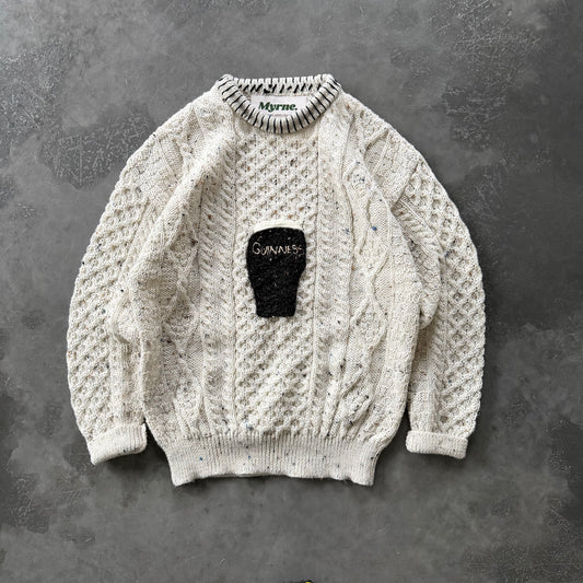 13. Embroidered Pint Geansaí Size Large