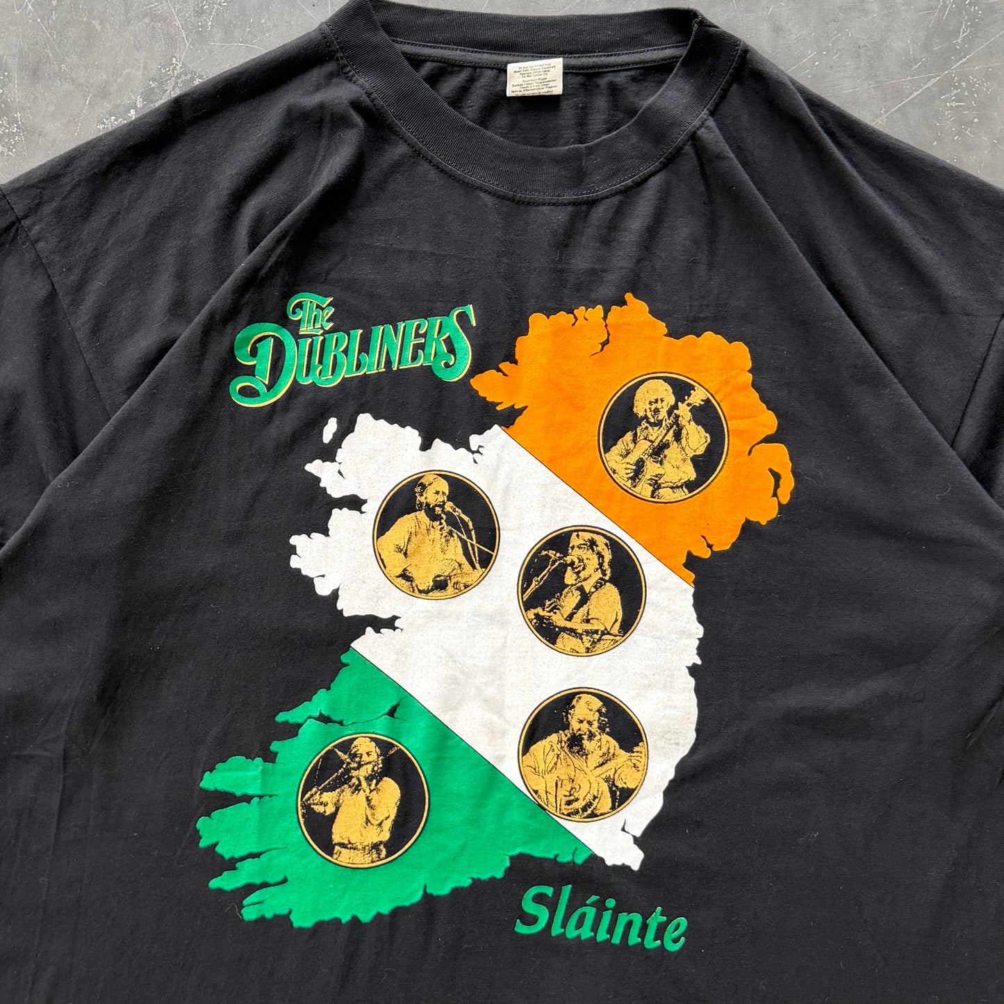 1995 Rare Dubliners Euro Tour Tee Size XXL