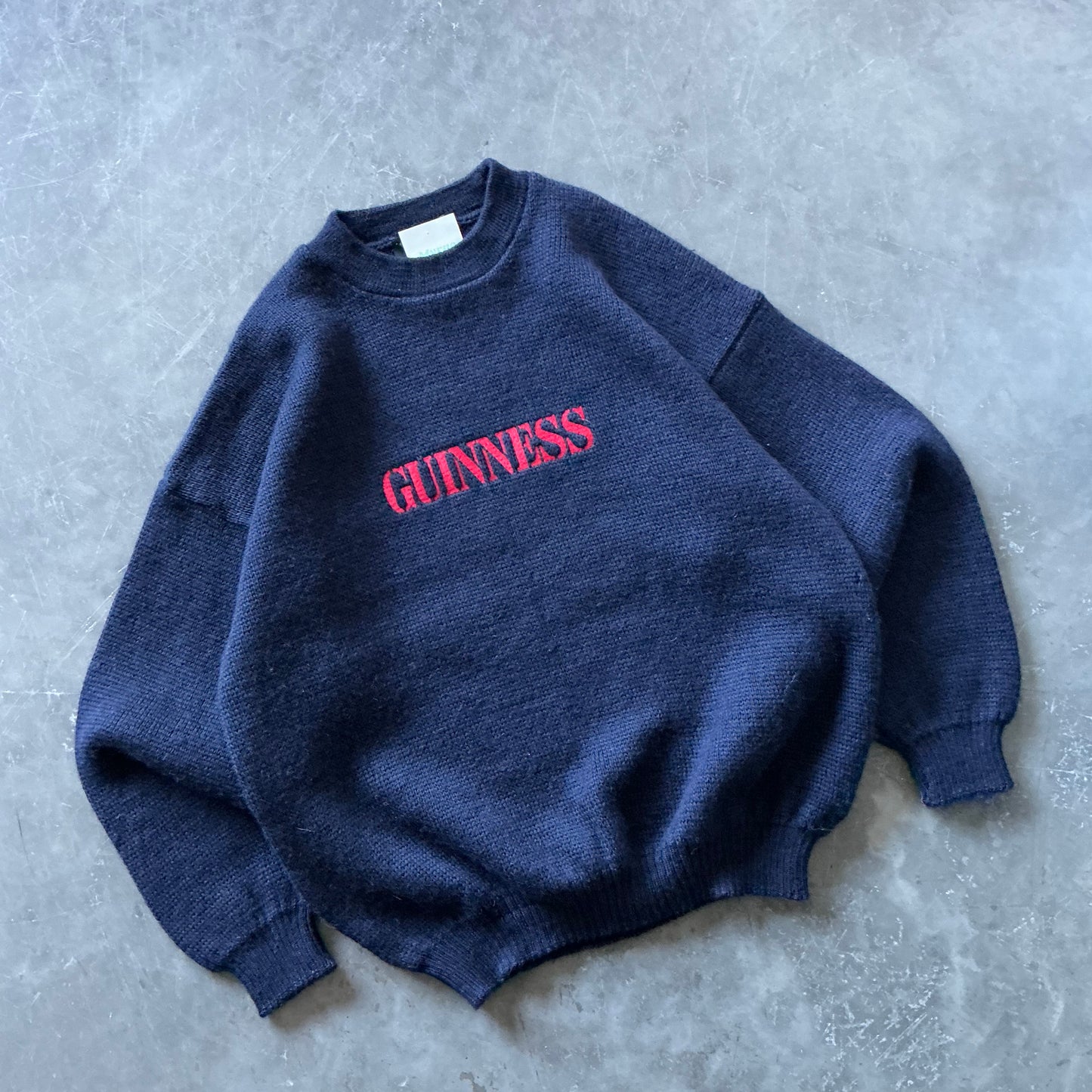 1980's Vintage Guinness Geansaí Size XL