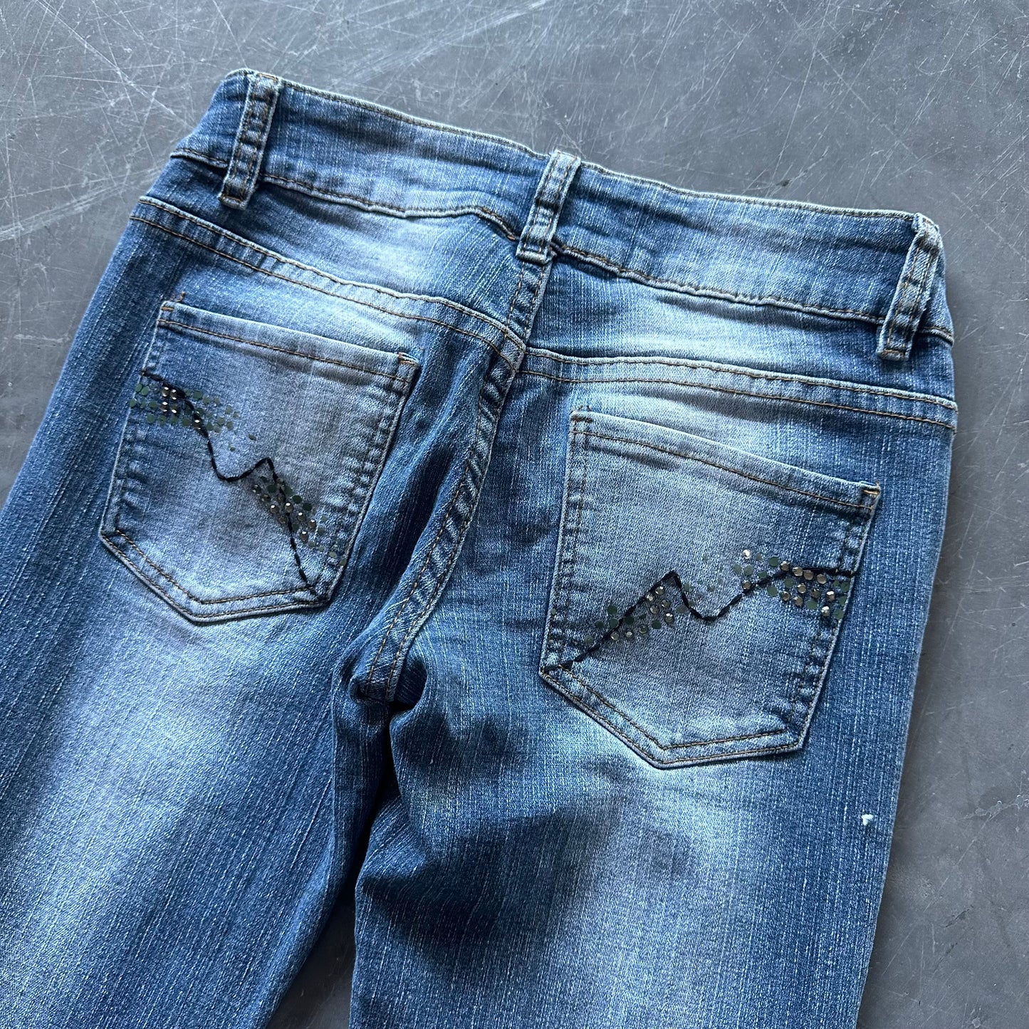 Vintage Denim Flares UK 6