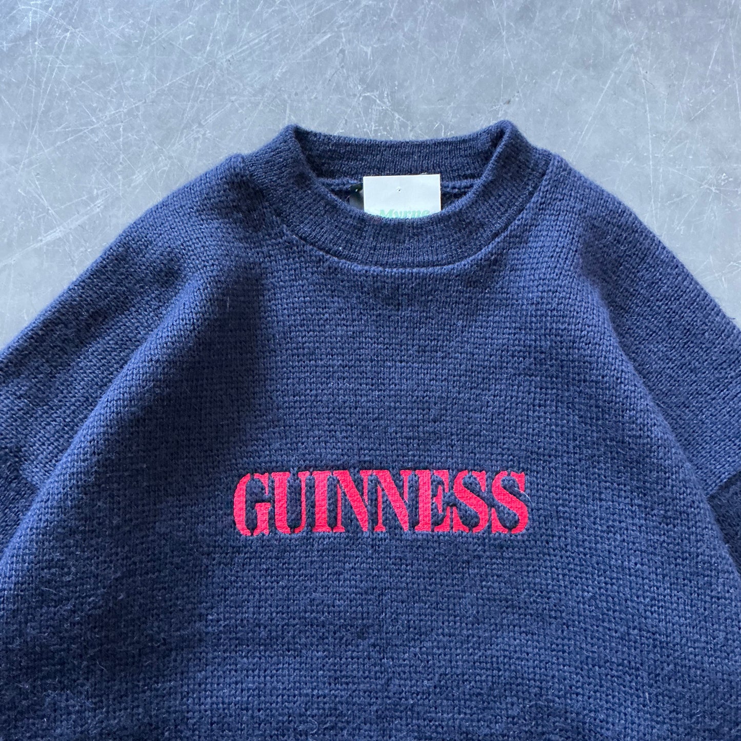 1980's Vintage Guinness Geansaí Size XL