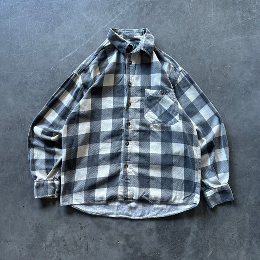 Vintage Check Overshirt Size Large