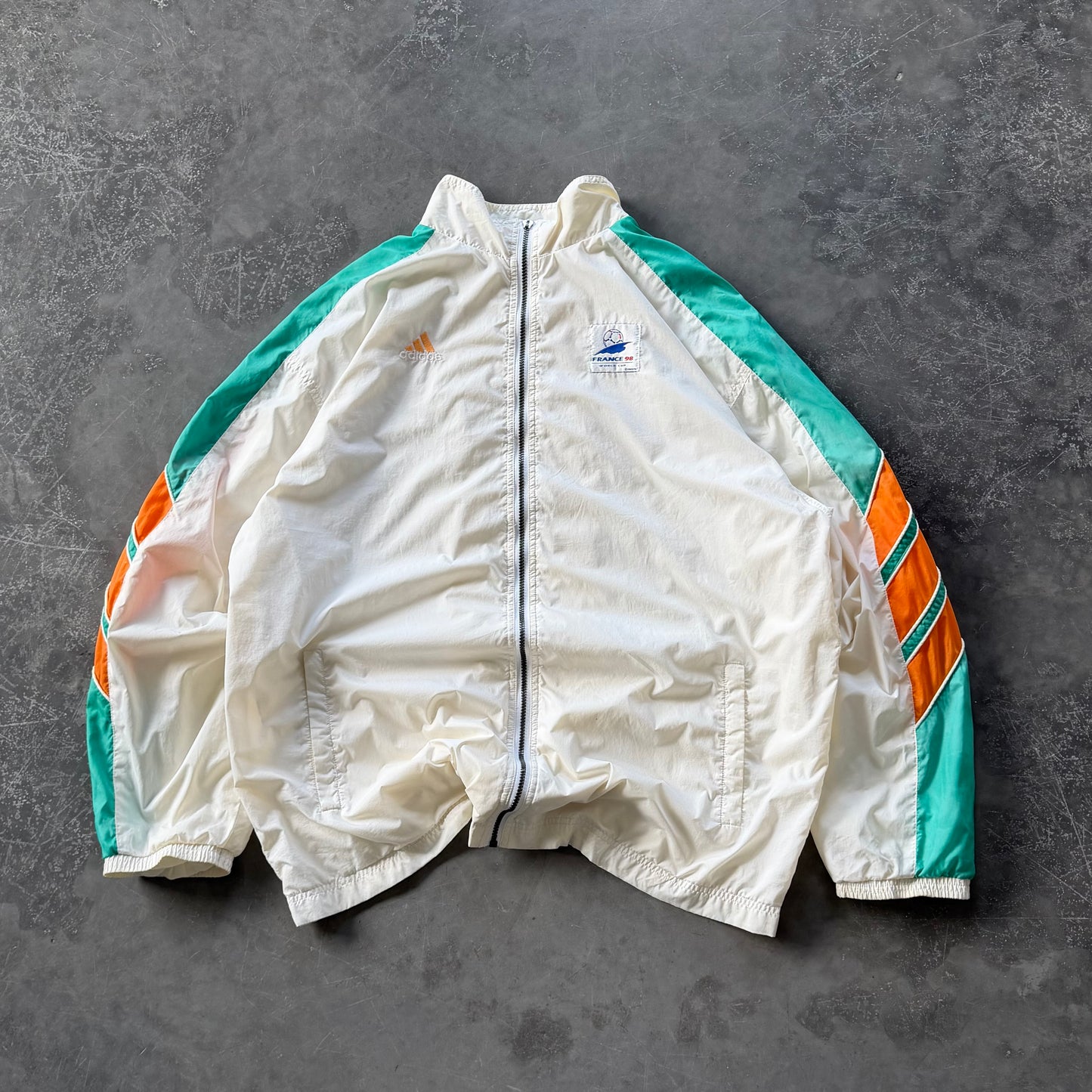 Adidas France 98' Ireland Track Jacket Size XXL