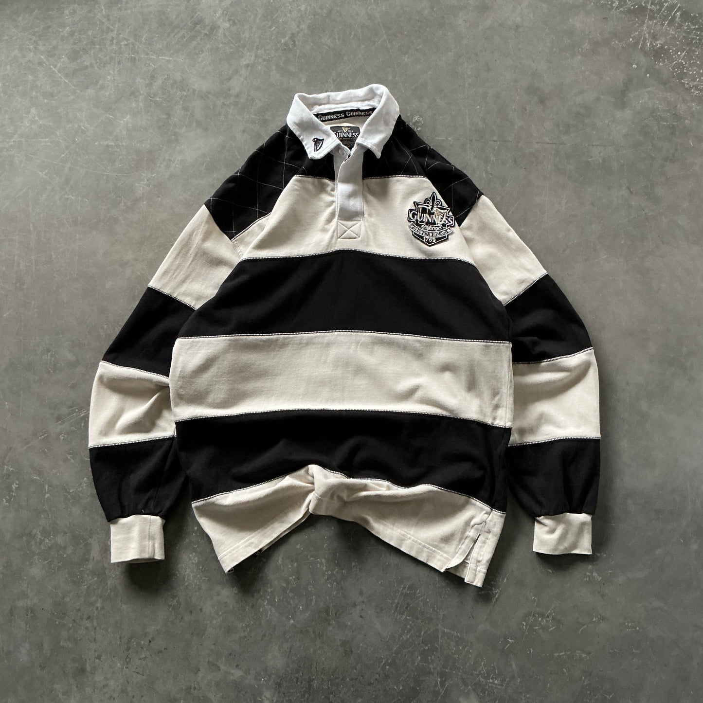 Vintage Guinness Rugby Shirt Size L