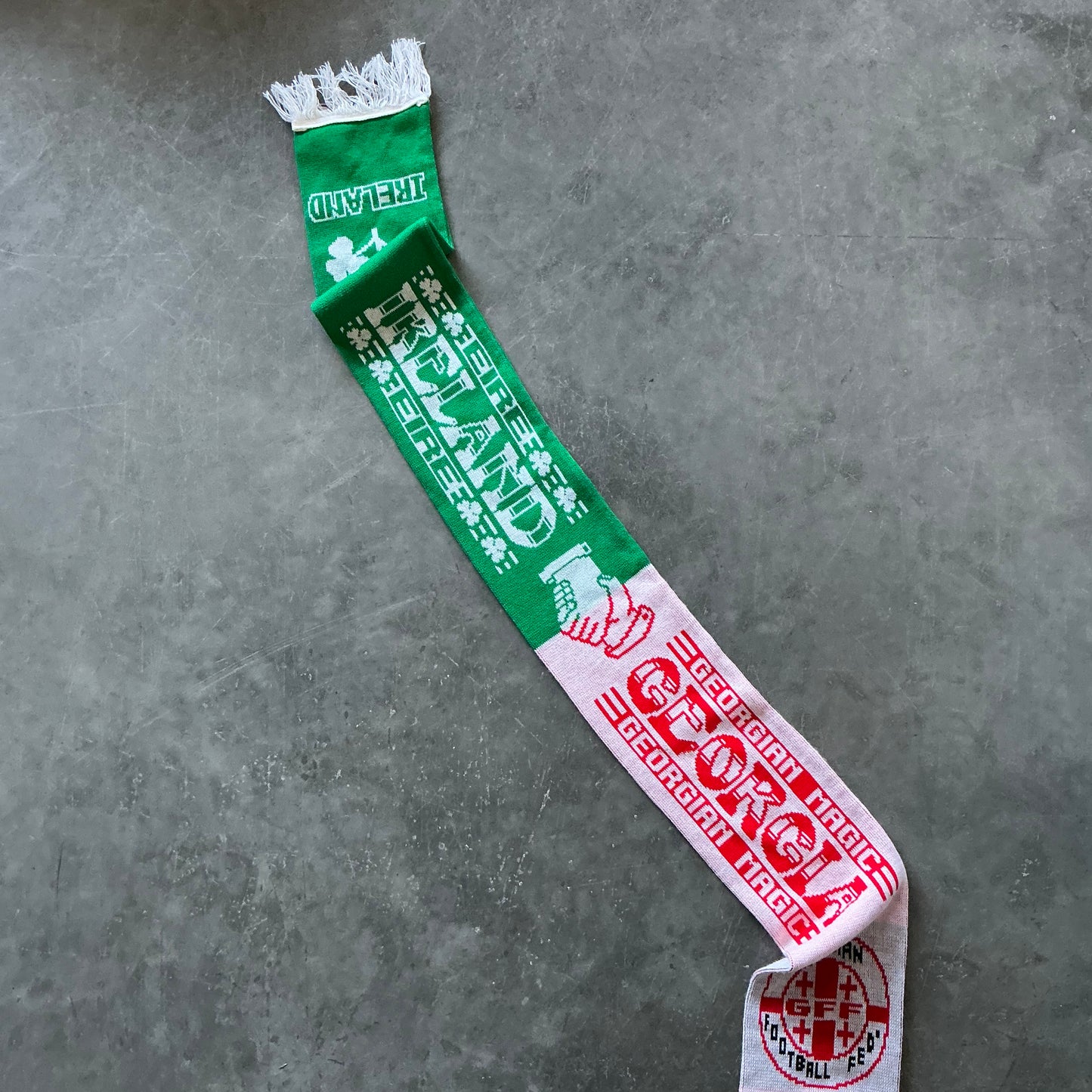 Ireland Half Scarf