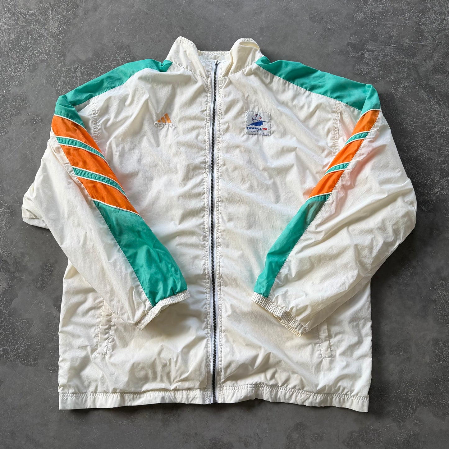 Adidas France 98' Ireland Track Jacket Size XXL