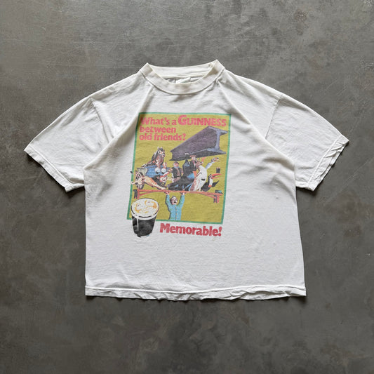 1990's Rare Guinness between Friends Tee Size Boxy S