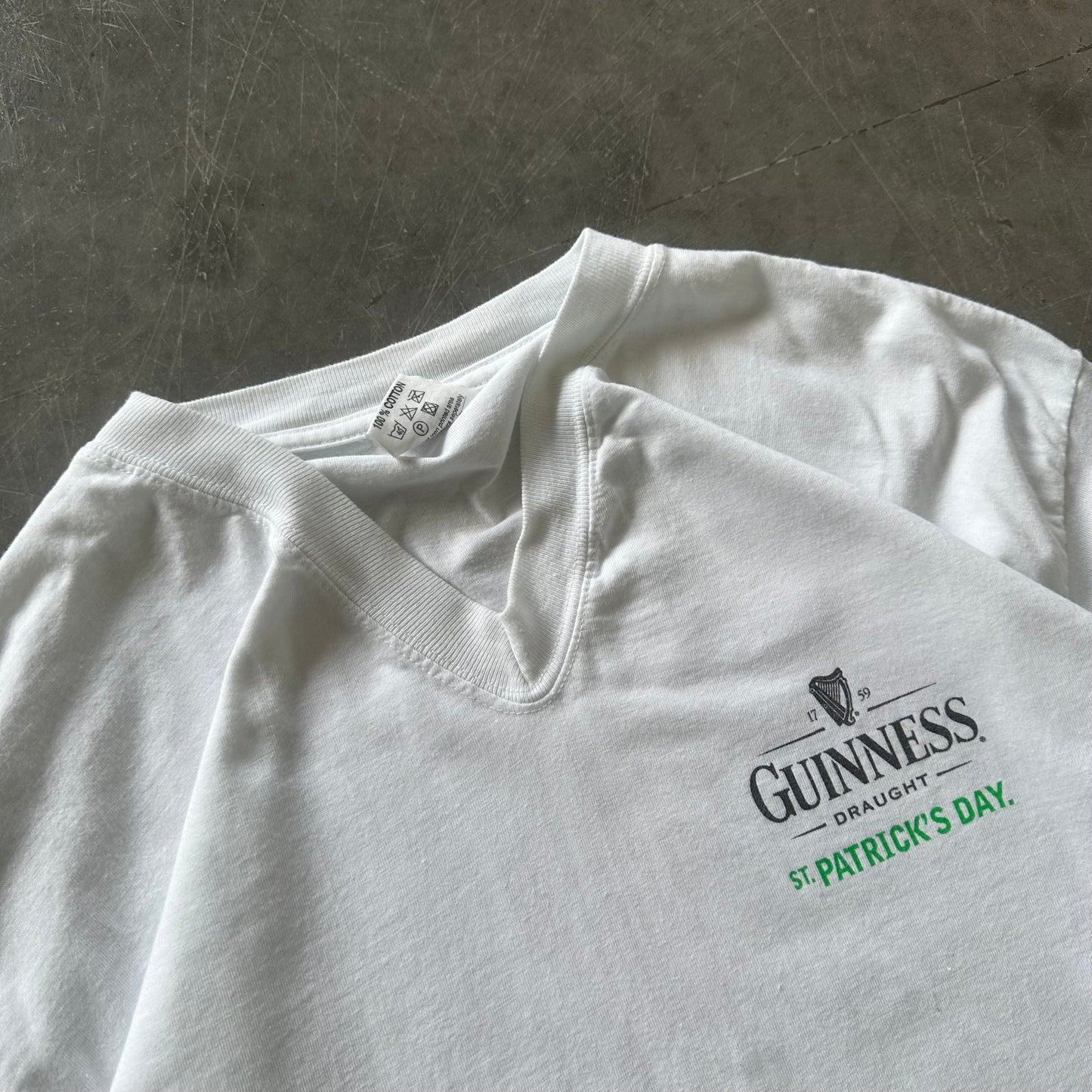 90's Guinness St Patricks Tee Size XL