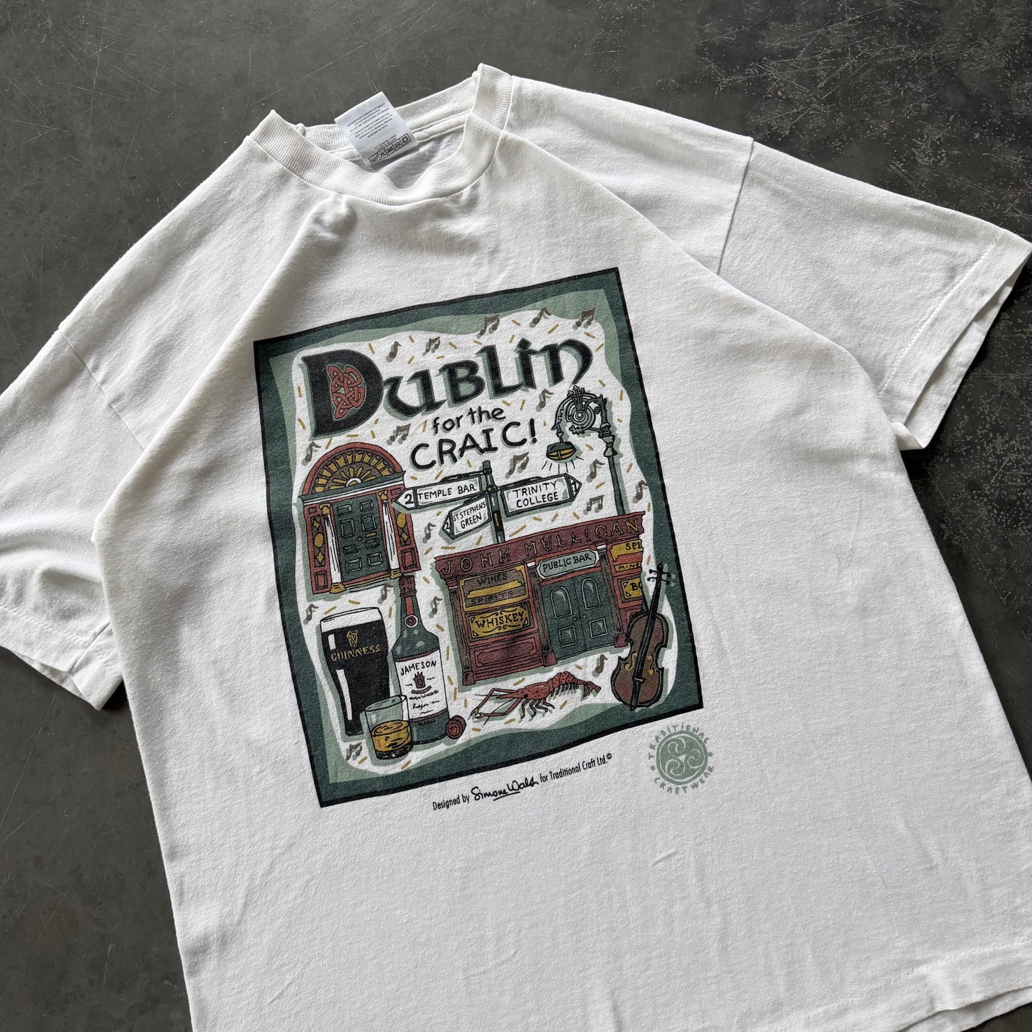 90’s Vintage Dublin Tee Size Medium
