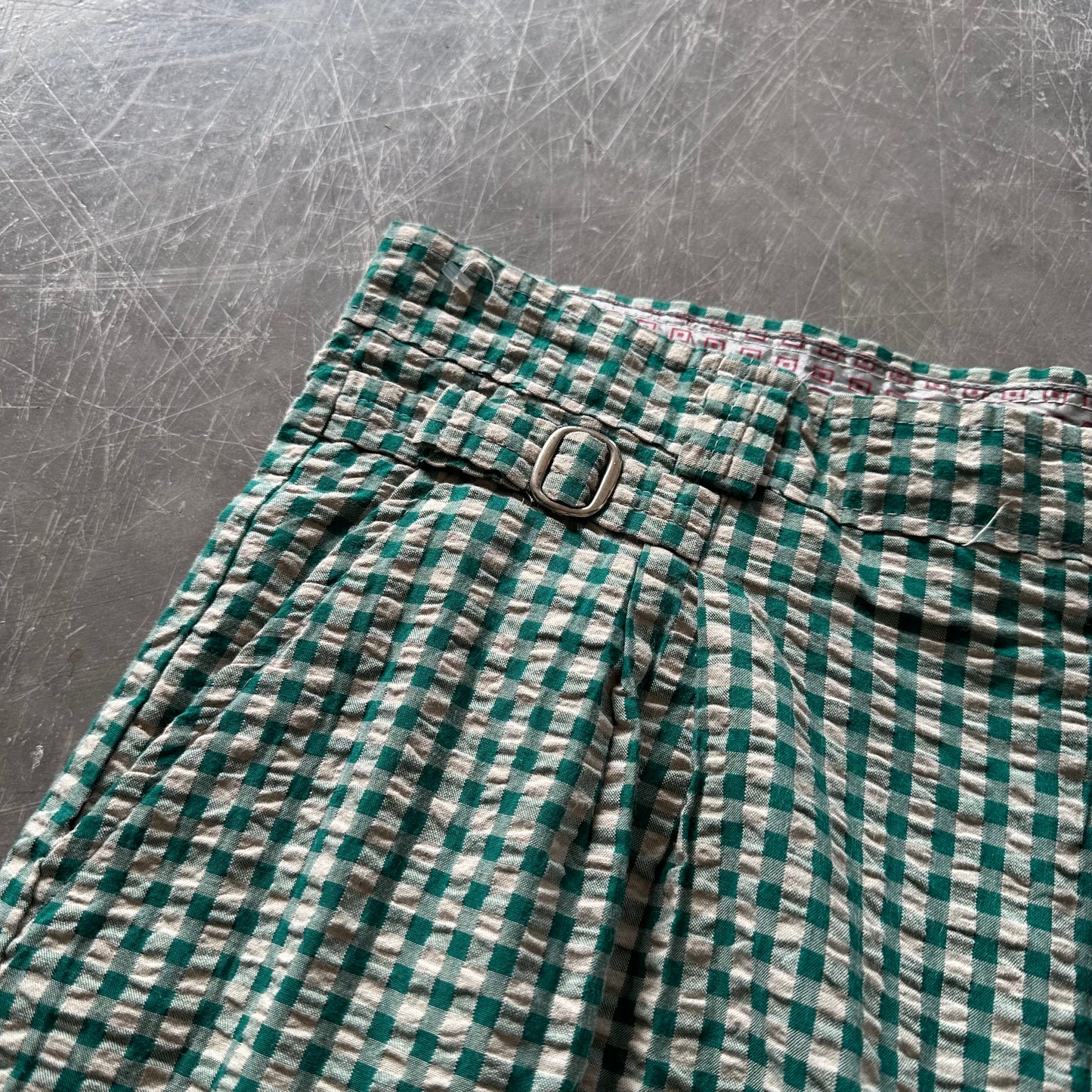 Vintage Check Shorts W32