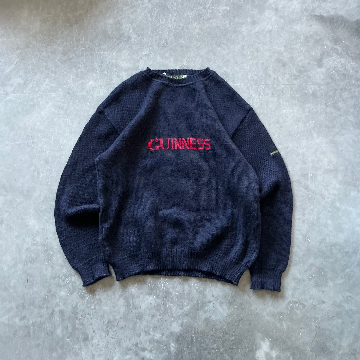 80's Guinness Wool Sweater Size XL