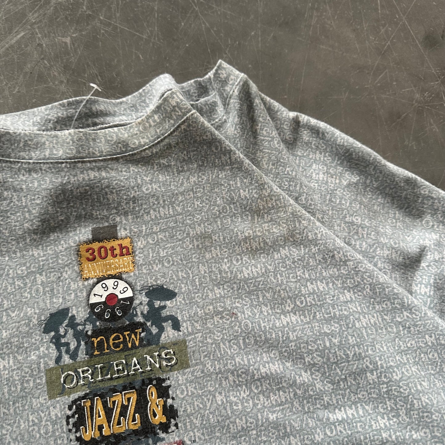 Vintage New Orleans Jazz Fest Tee 2XL