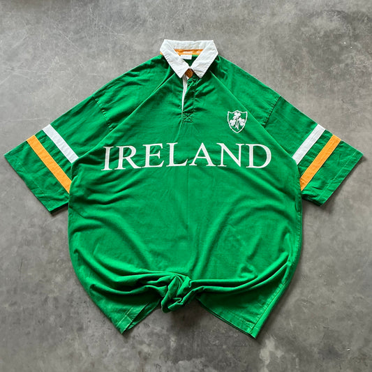 Vintage Ireland Rugby Polo Size 4XL