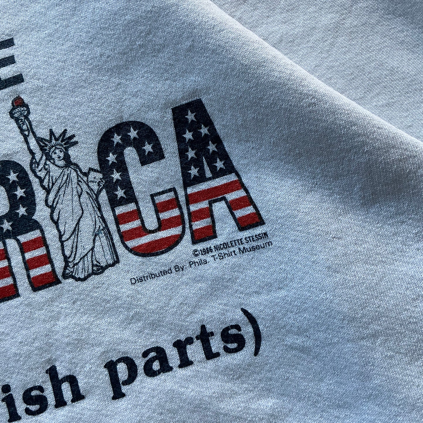 1989 USA Irish Parts Sweatshirt Size S