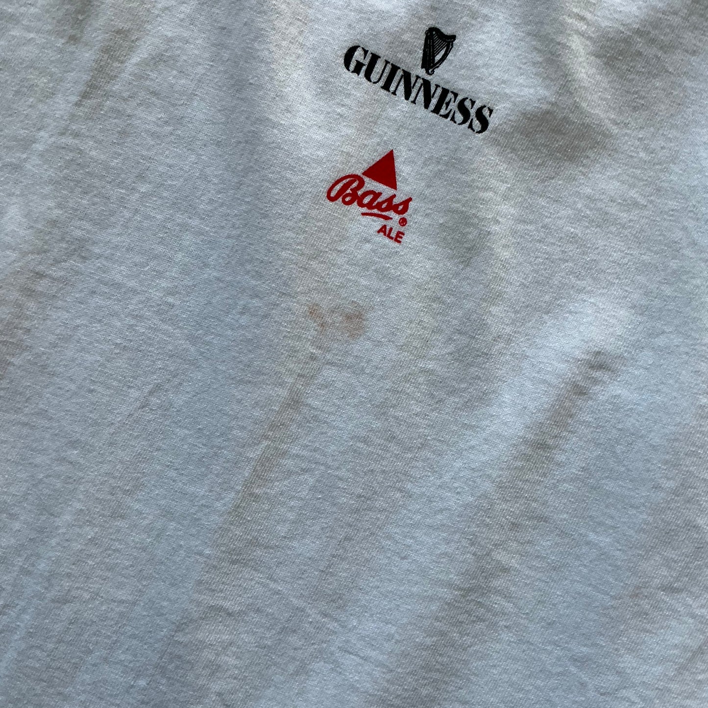 Vintage Guinness Bass Tee Size XL