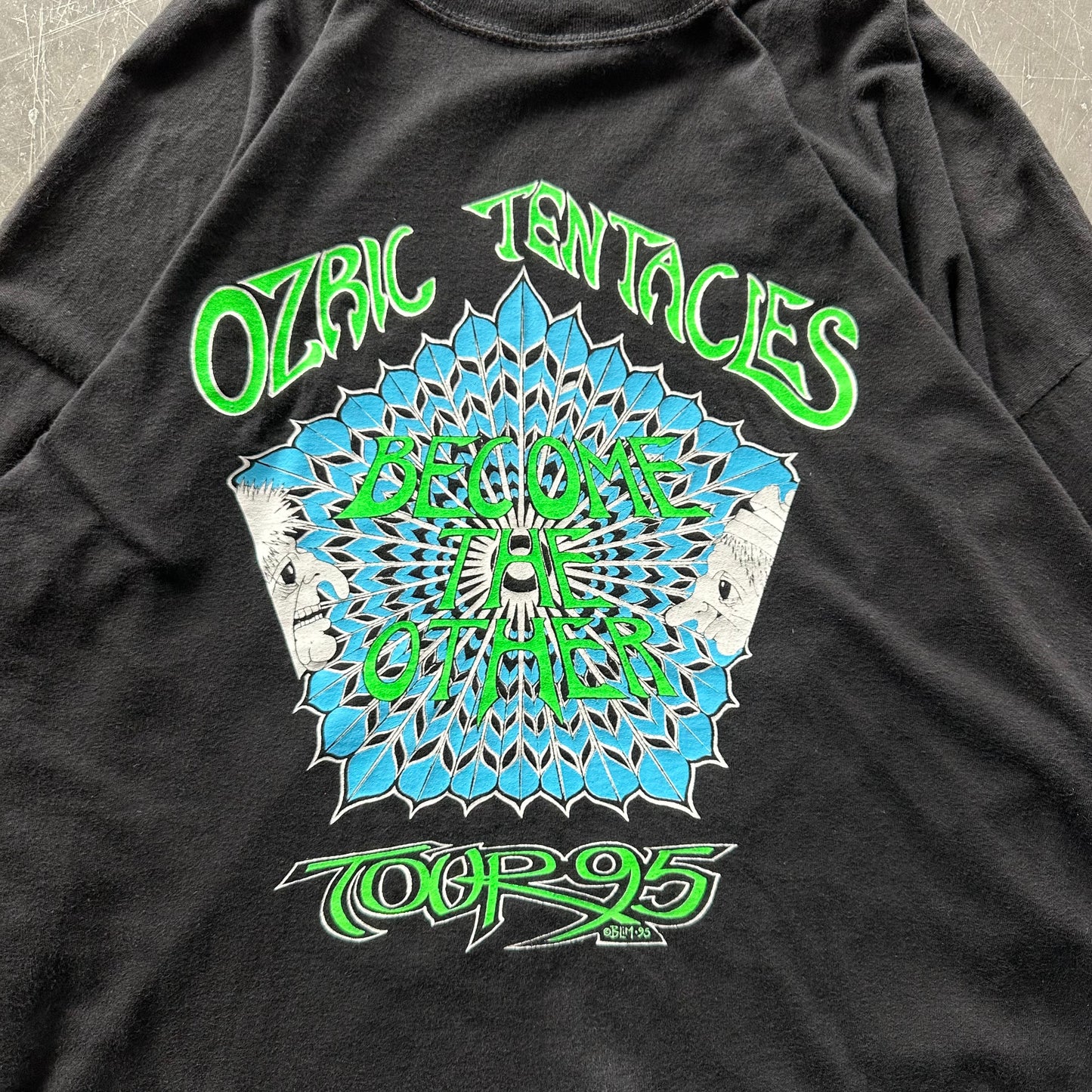 Vintage 1995 Ozric Tentacles Shirt Size Large