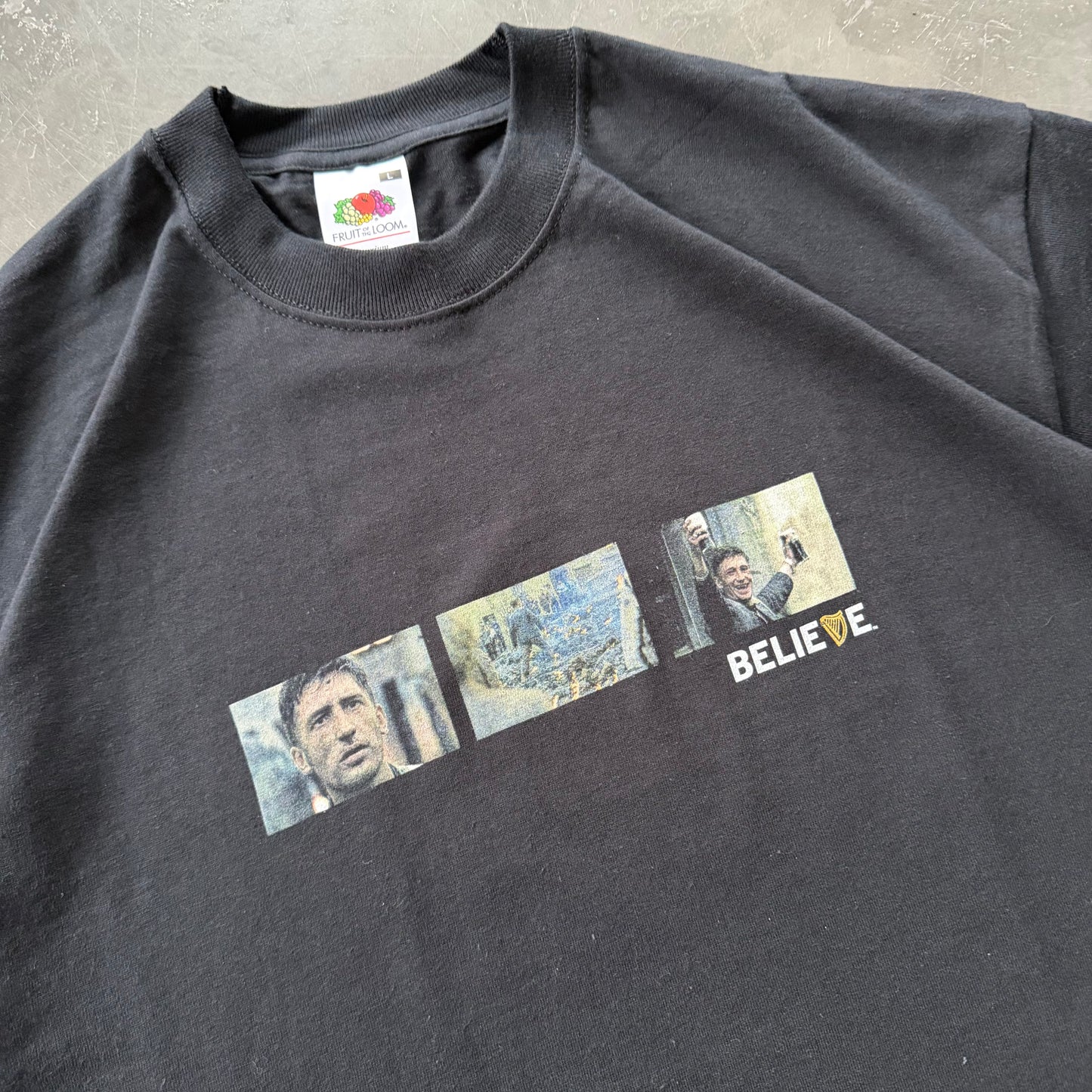 Vintage Guinness Believe Tee Size Large