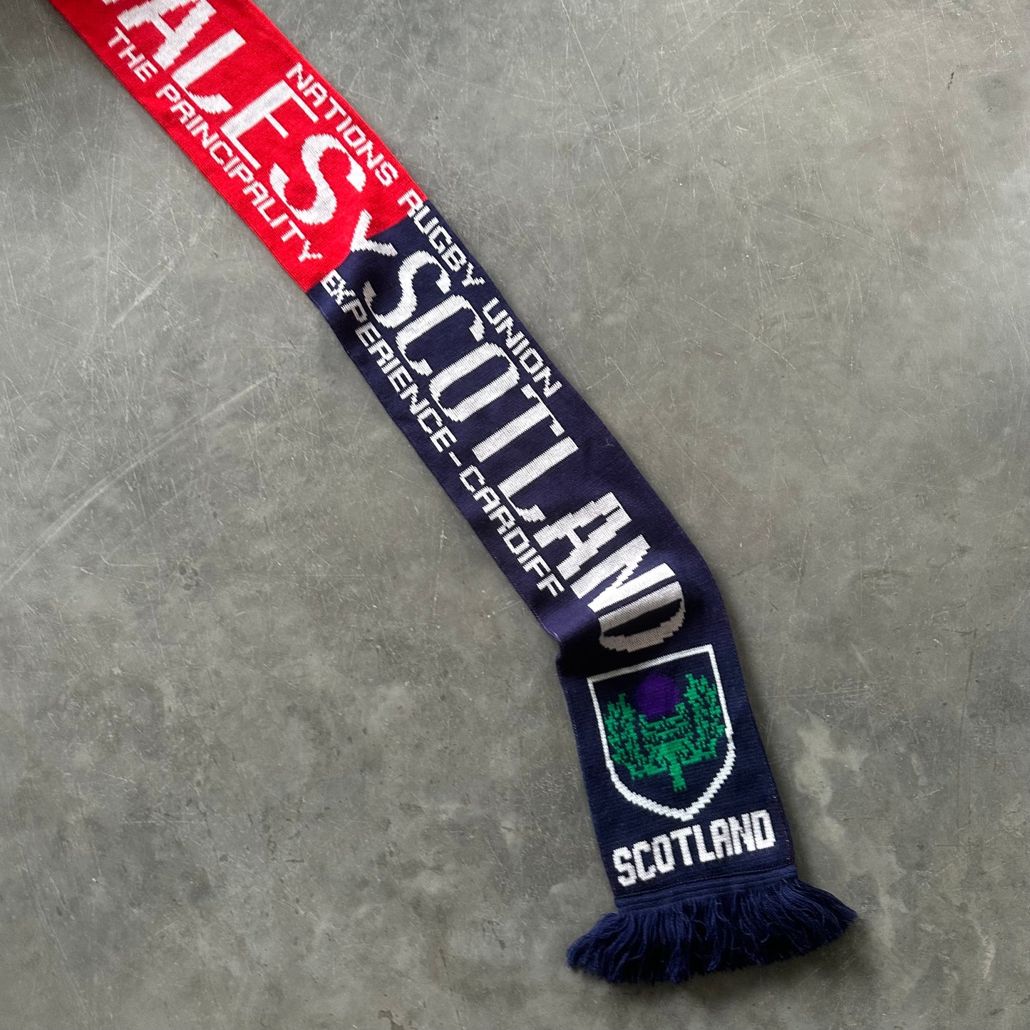 Scotland v Wales Rugby Scarf