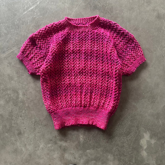 Vintage Knitted Top Size UK 6