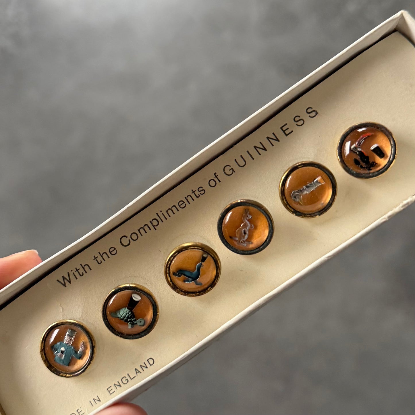 80's Vintage Guinness Cufflinks