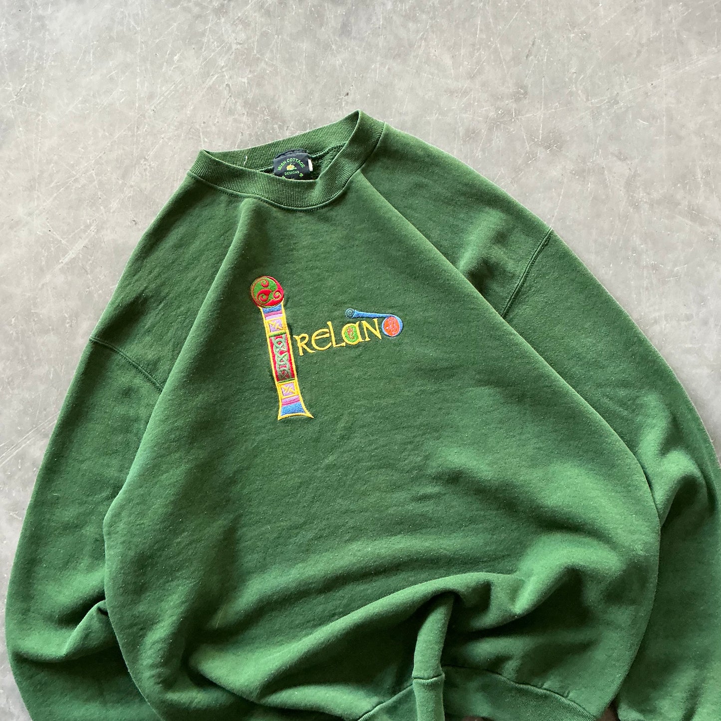 Vintage Ireland Sweatshirt Size XL