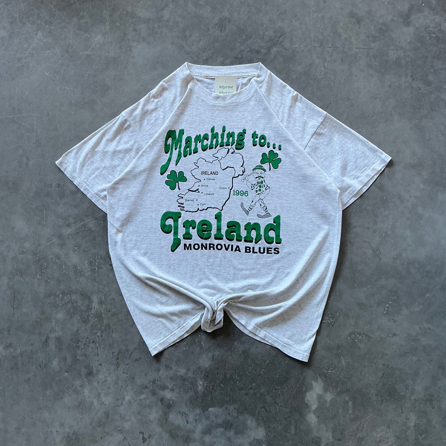 1996 Marching To Ireland Tee Size XL