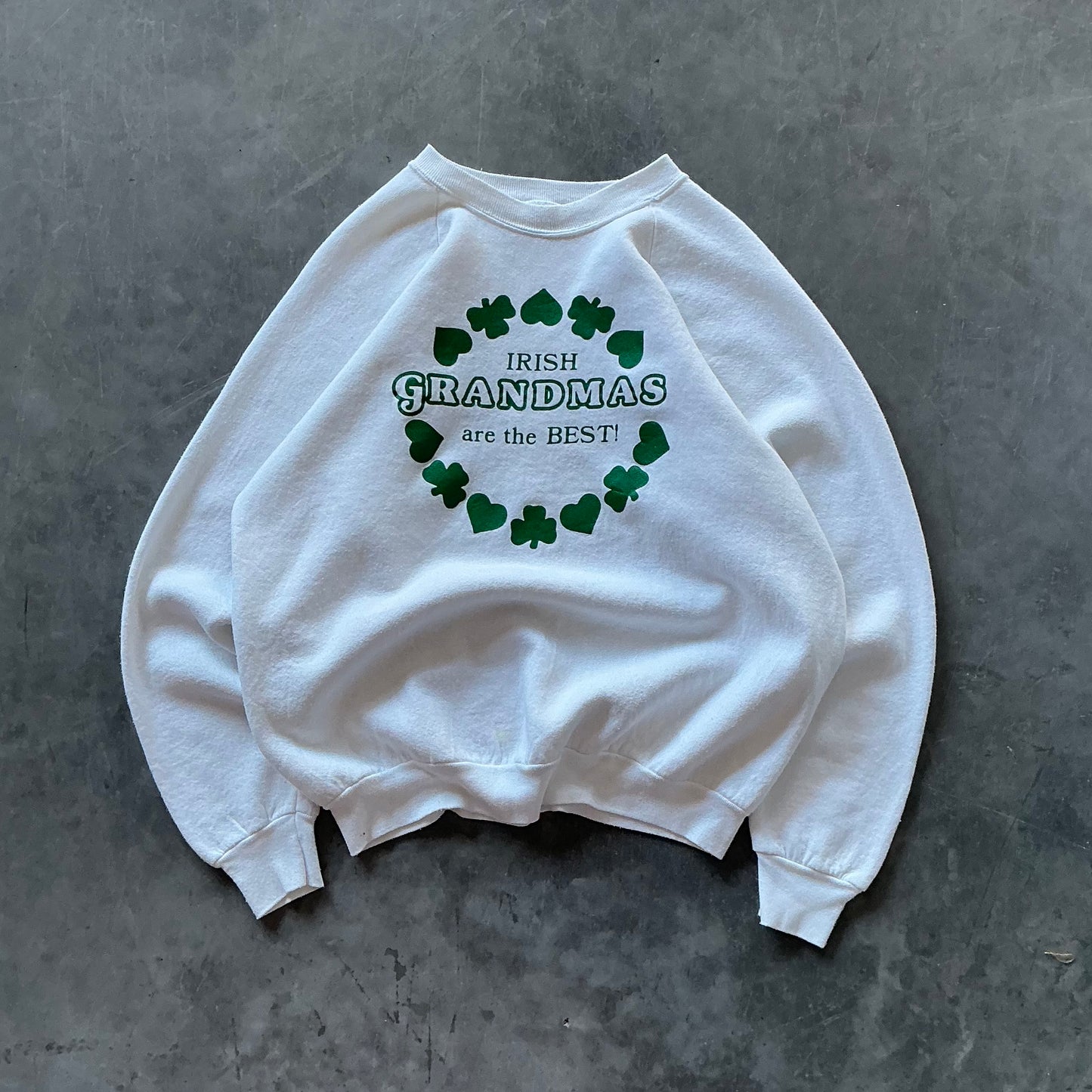 90's Irish Grandma Sweatshirt Size L