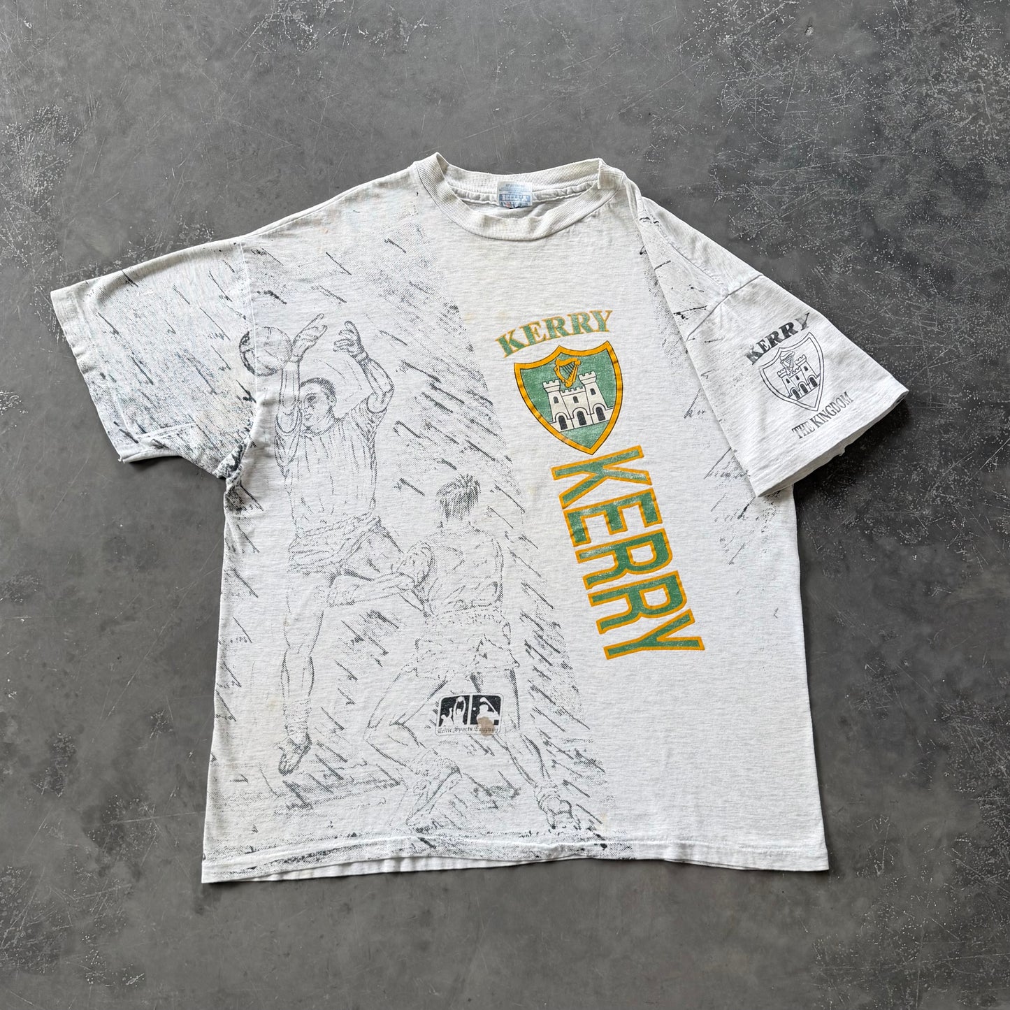 1997 Vintage Kerry GAA Tee Size XL