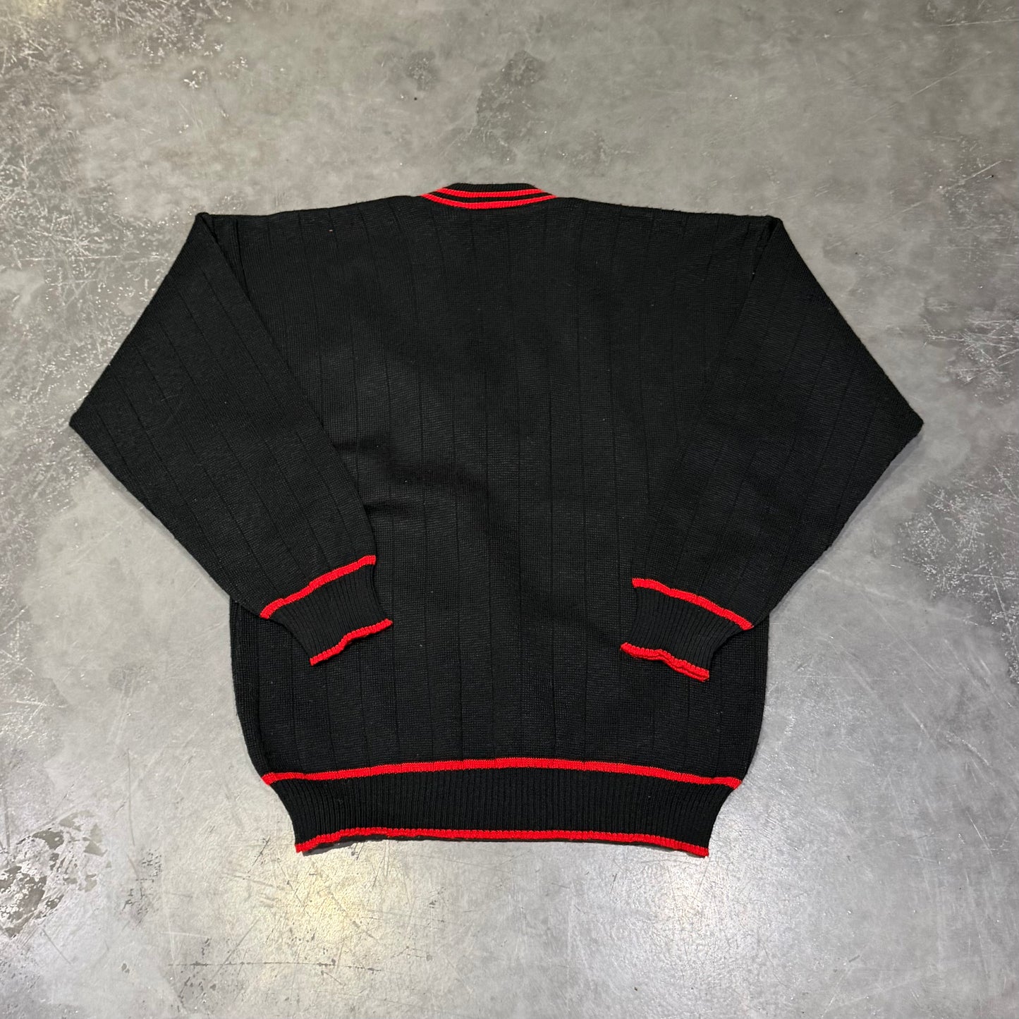 Vintage Guinness V-Neck Sweater Size Small