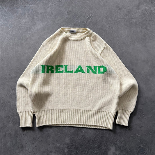 80's Vintage Ireland Knit Size L/XL