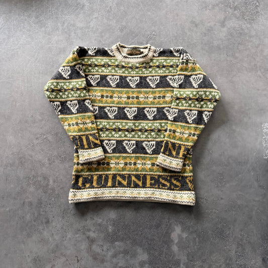 80's Vintage Guinness Knit Size L