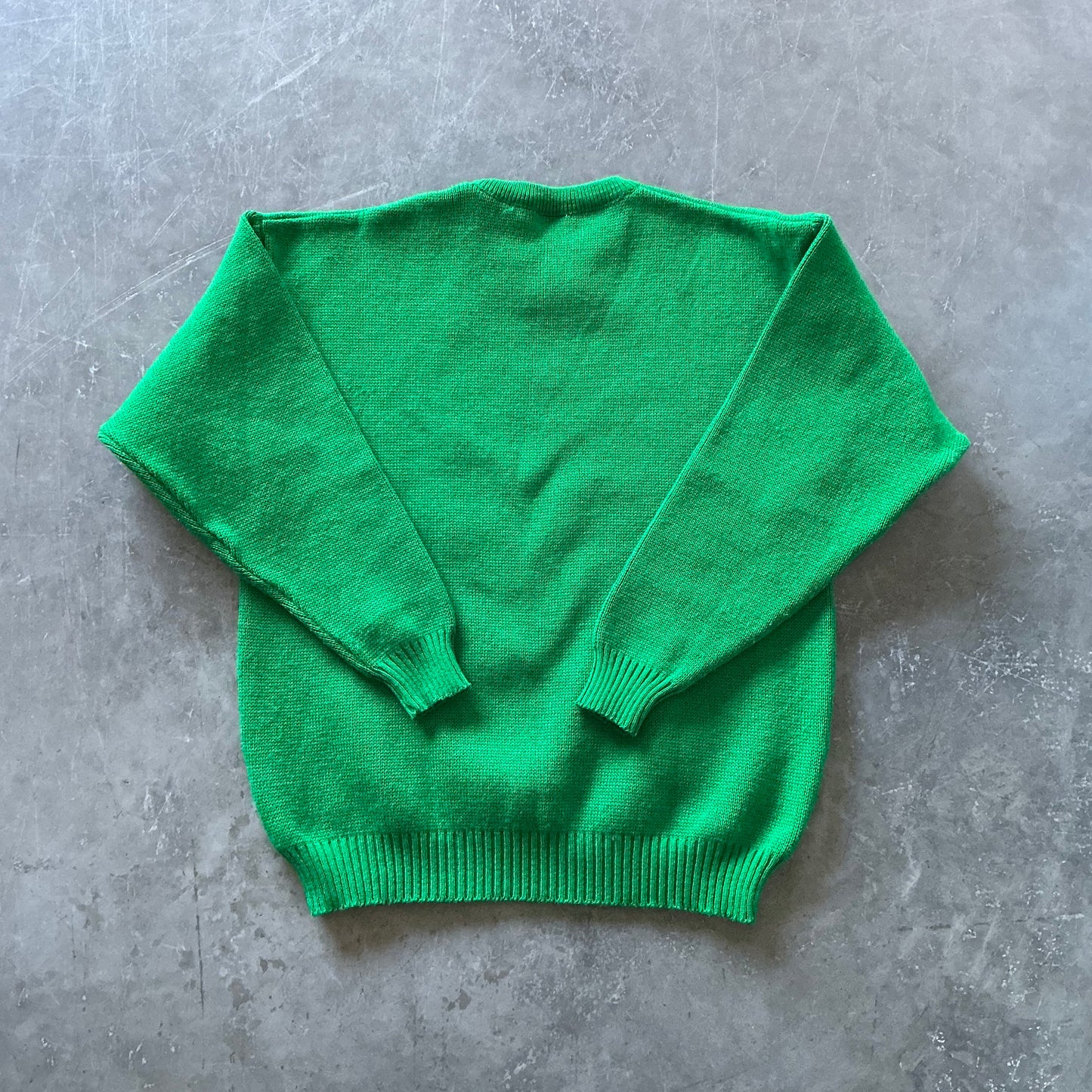1980's Green Ireland Sweater Size Small