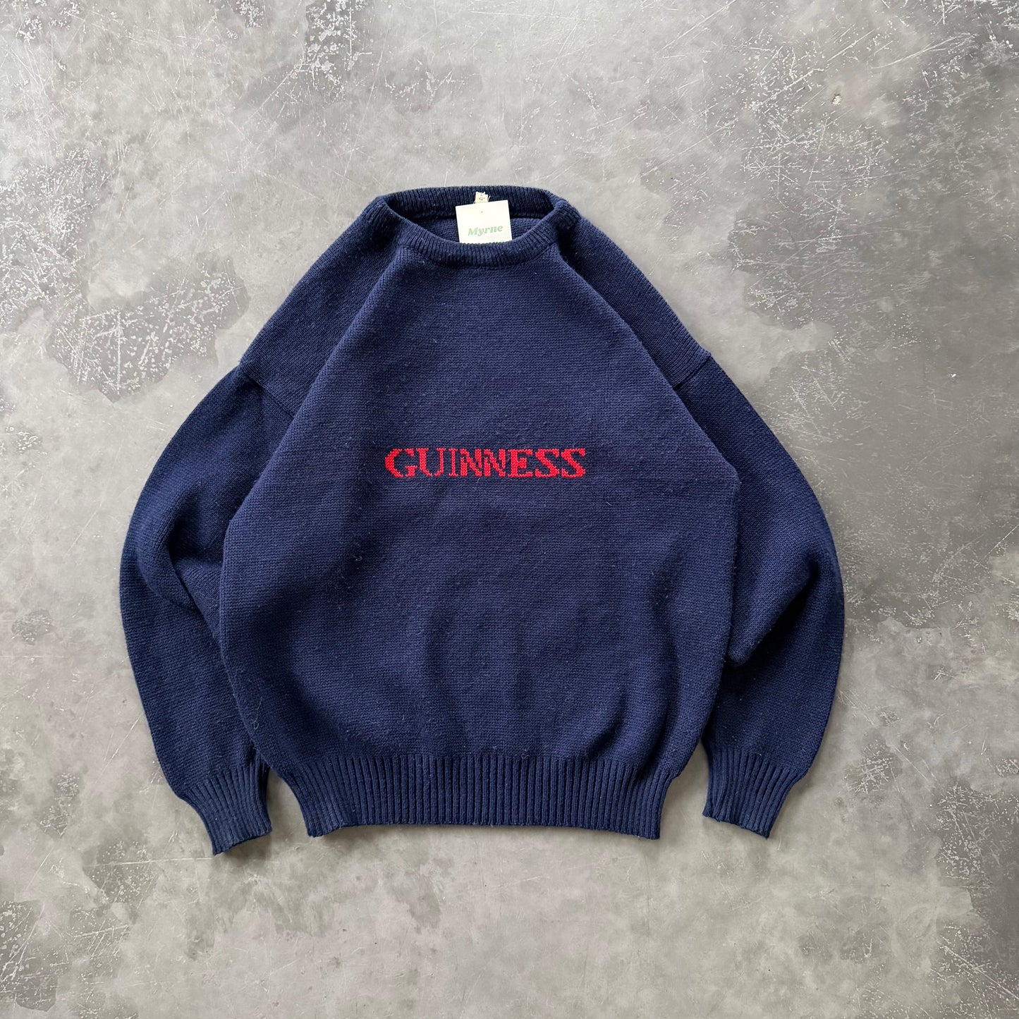 Vintage Guinness Sweater Size Medium