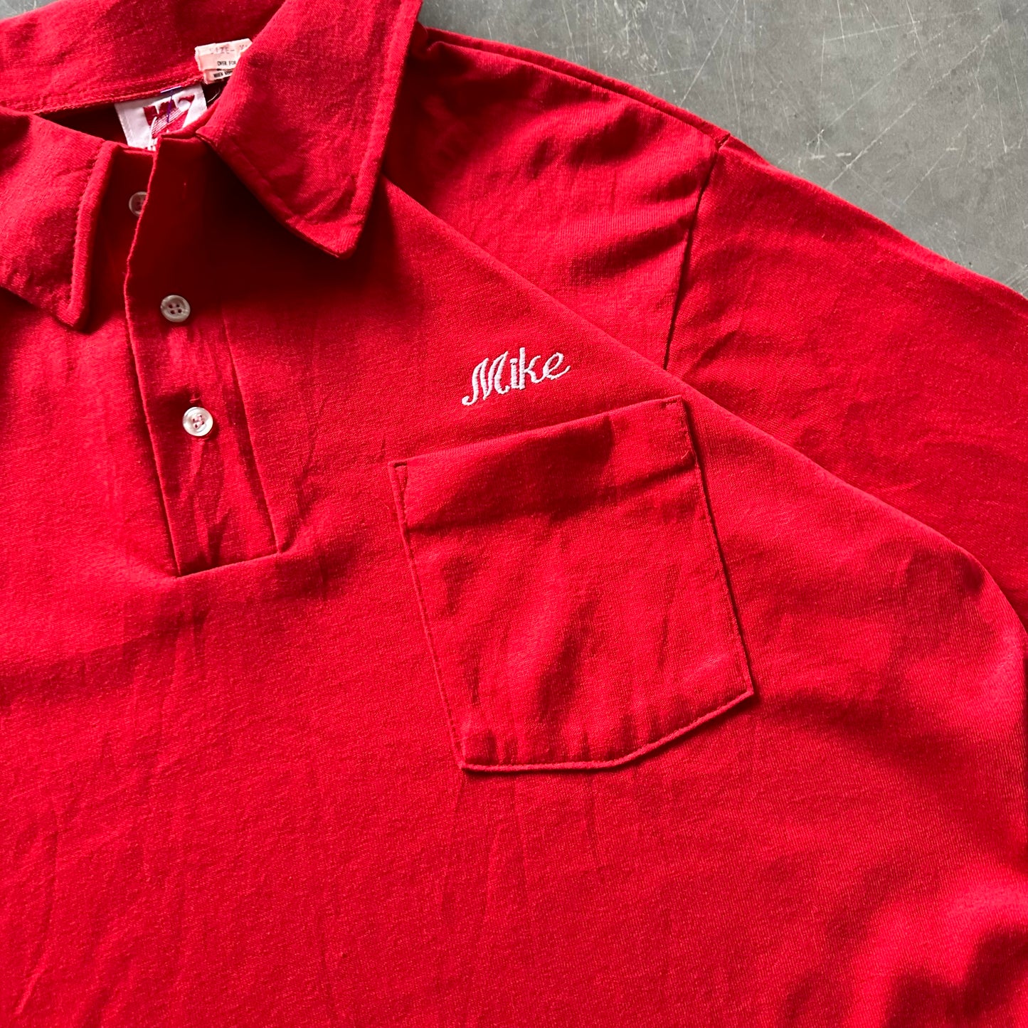 90's Vintage 'Mike' Polo Shirt Size XL