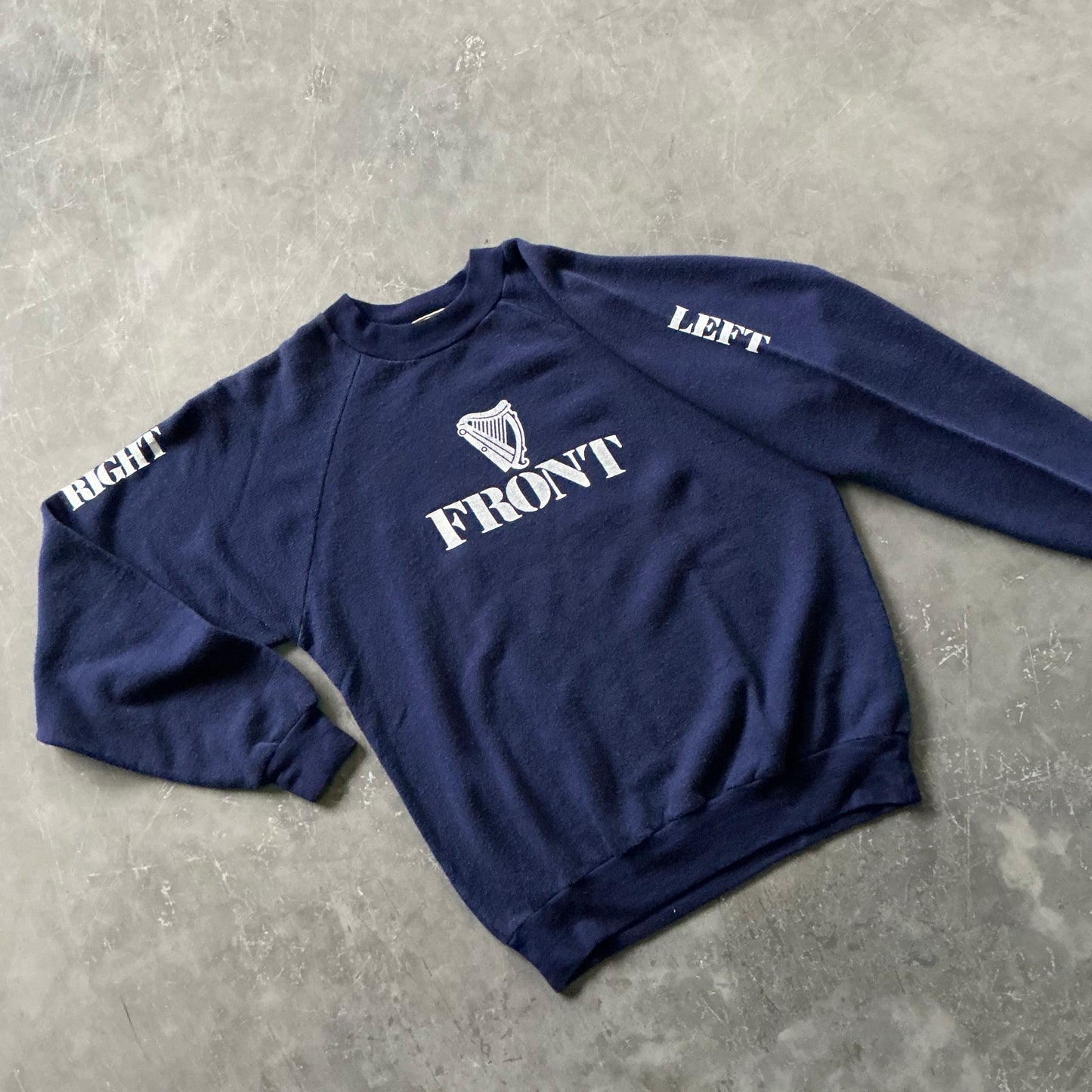 Rare 1980's Guinness Sweatshirt Size S/M