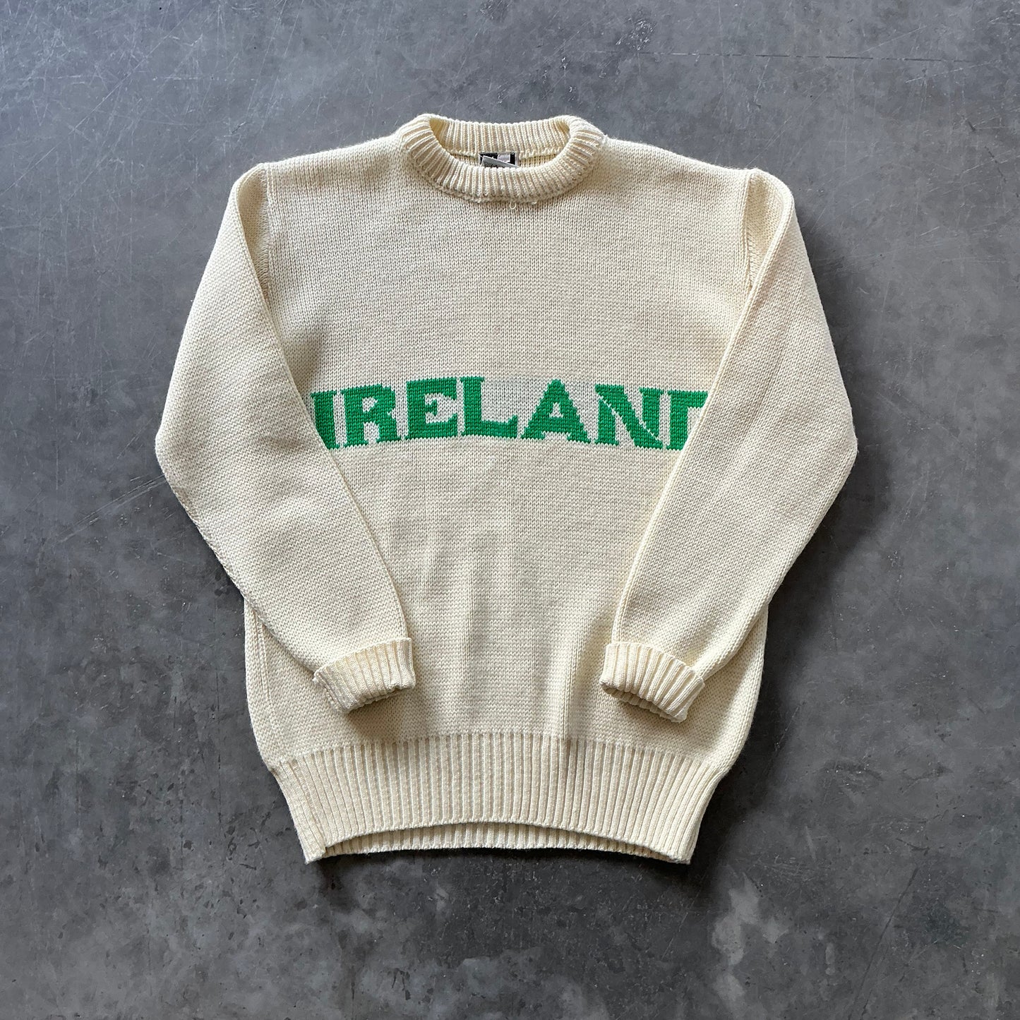 80's Vintage Ireland Sweater Size Large